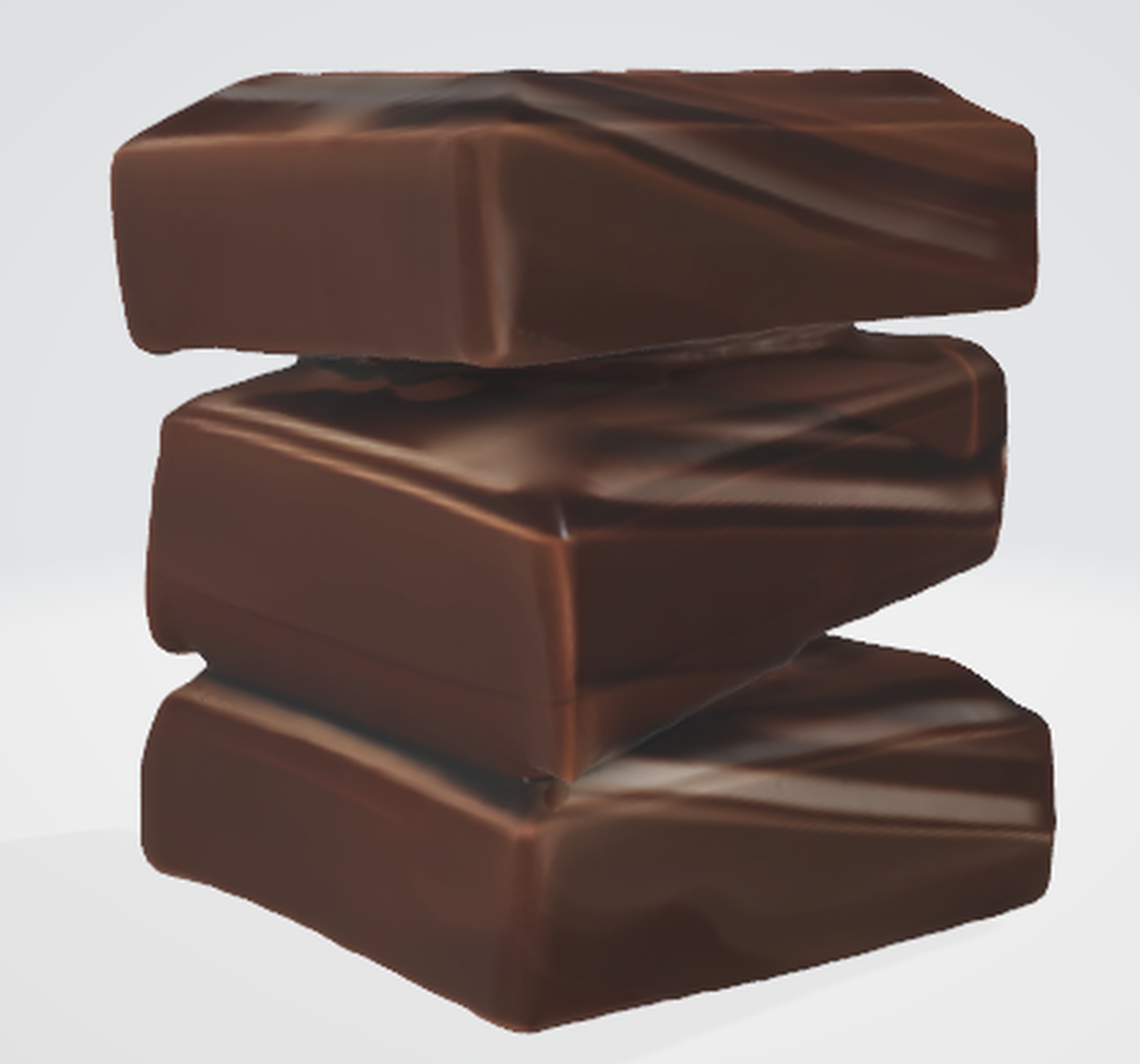 Deliciously Stacked Chocolates 3D Asset 3D model_4