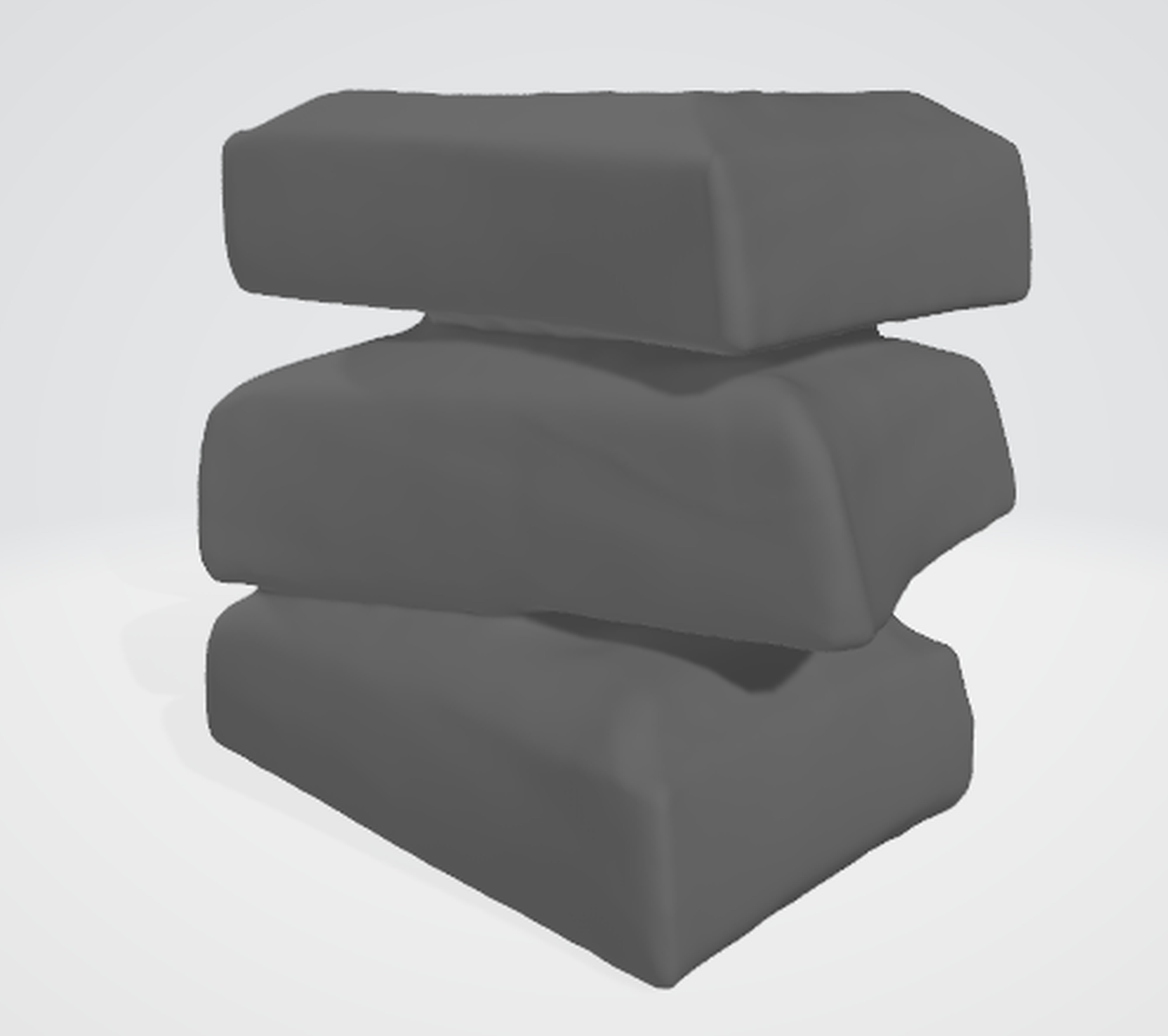 Deliciously Stacked Chocolates 3D Asset 3D model_2