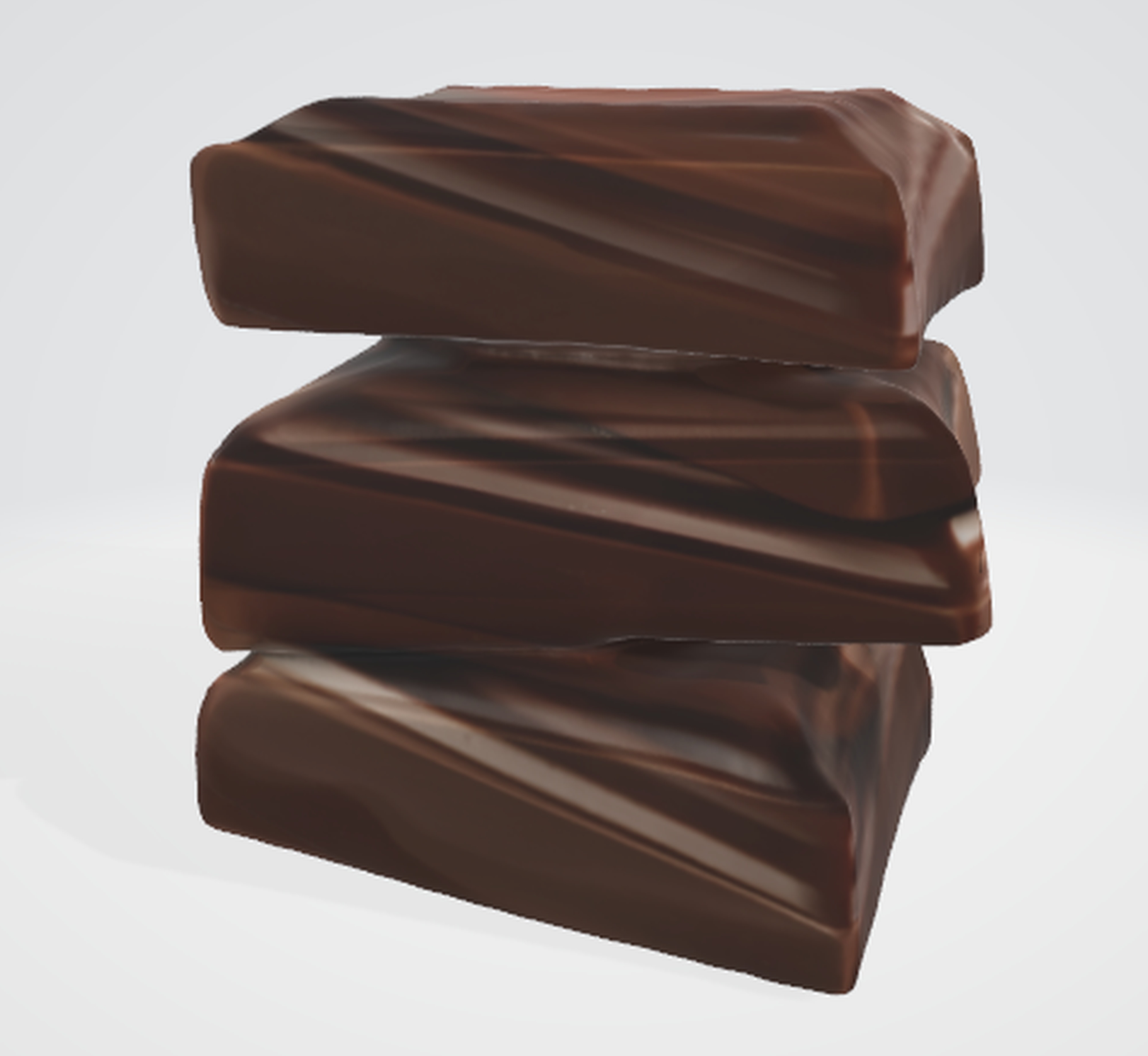 Deliciously Stacked Chocolates 3D Asset 3D model_5