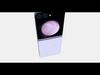 Samsung Galaxy ZFlip Lavender Low-poly 3D model_1
