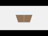 BILLY - OXBERG Bookcase 10 Low-poly 3D model_1