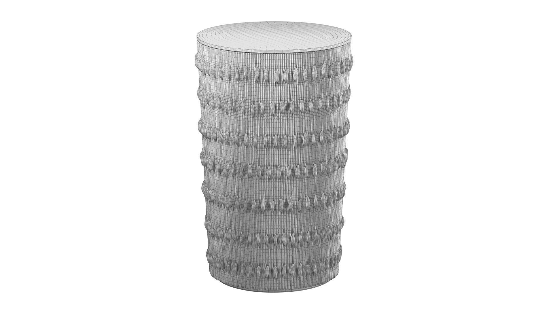 Ethnic Accent Table 3D model_6