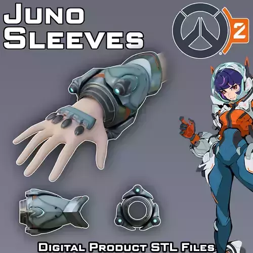 Si Fi Juno Sleeves Overwatch 2 3D print model