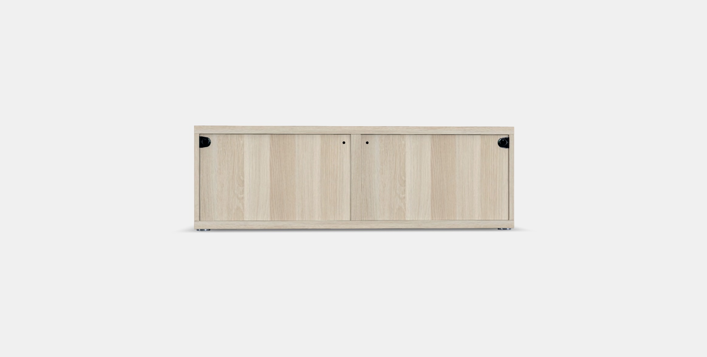 BESTA Shelf unit with doors 7 Low-poly 3D model_13