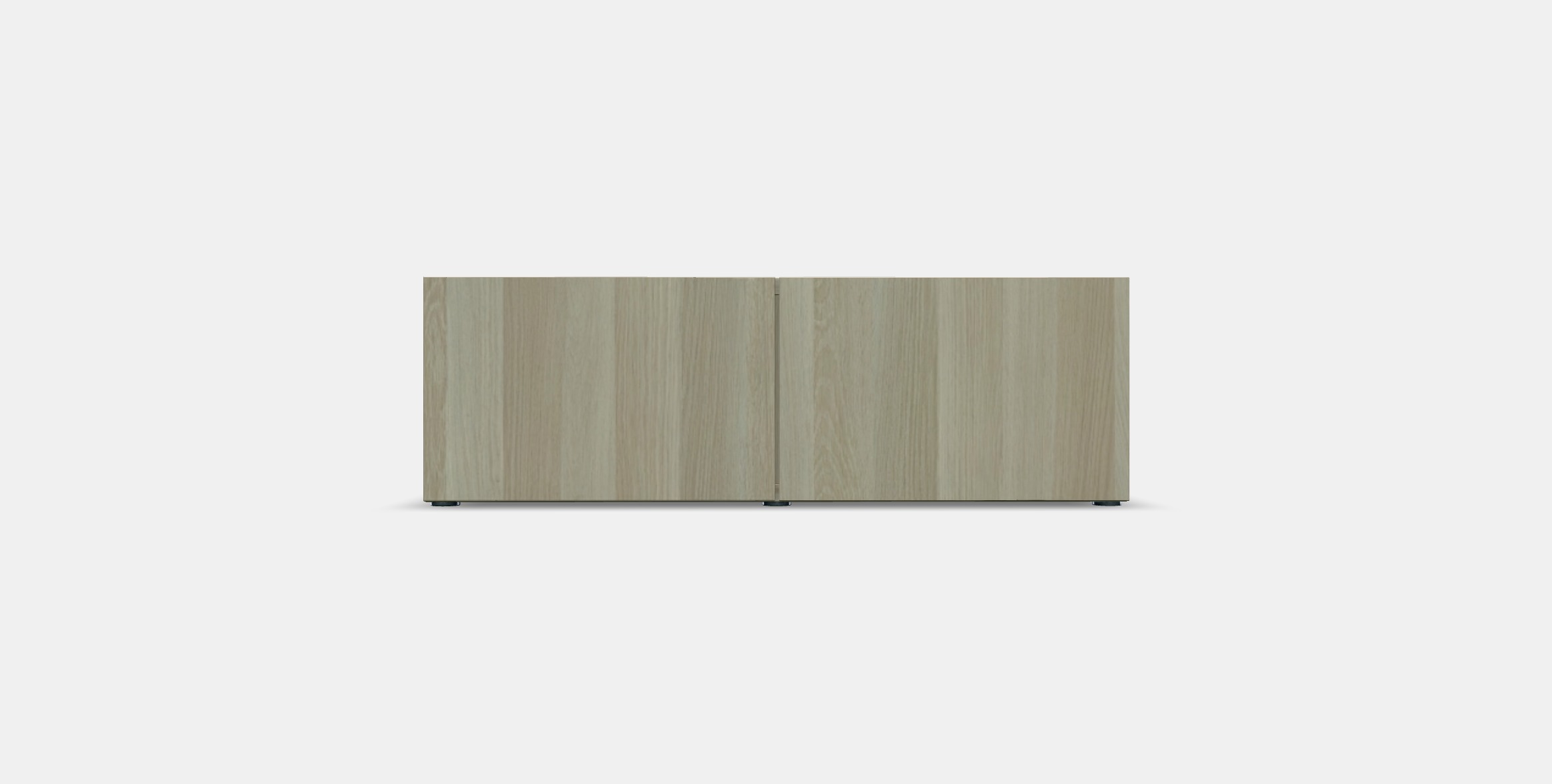 BESTA Shelf unit with doors 7 Low-poly 3D model_10