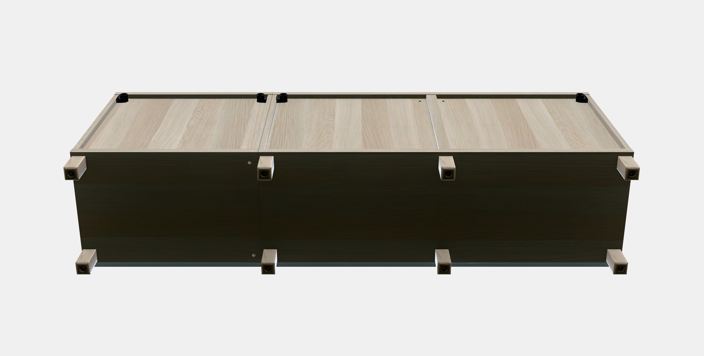 BESTA Storage combination with doors 38 Low-poly 3D model_6