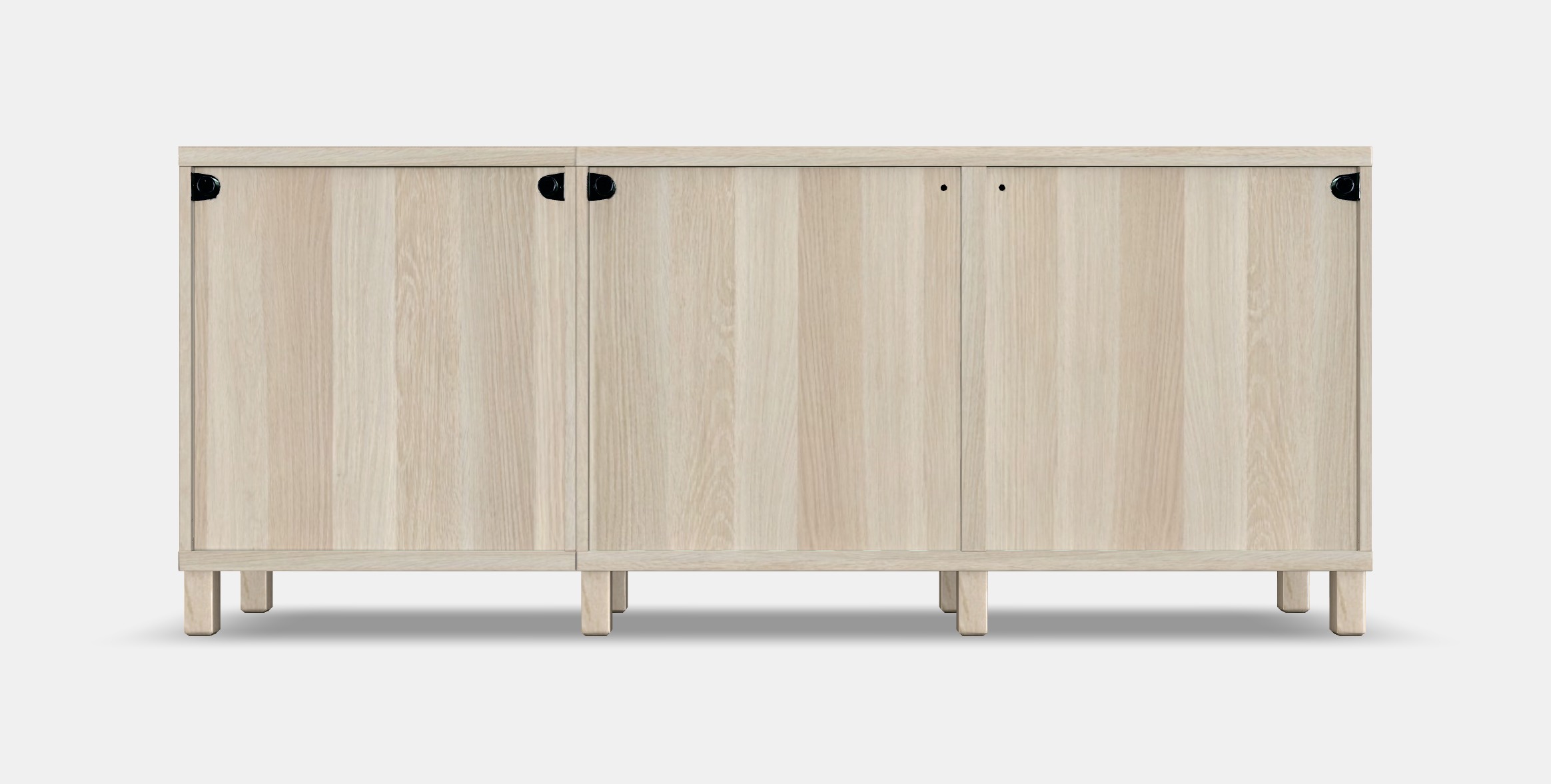 BESTA Storage combination with doors 38 Low-poly 3D model_16