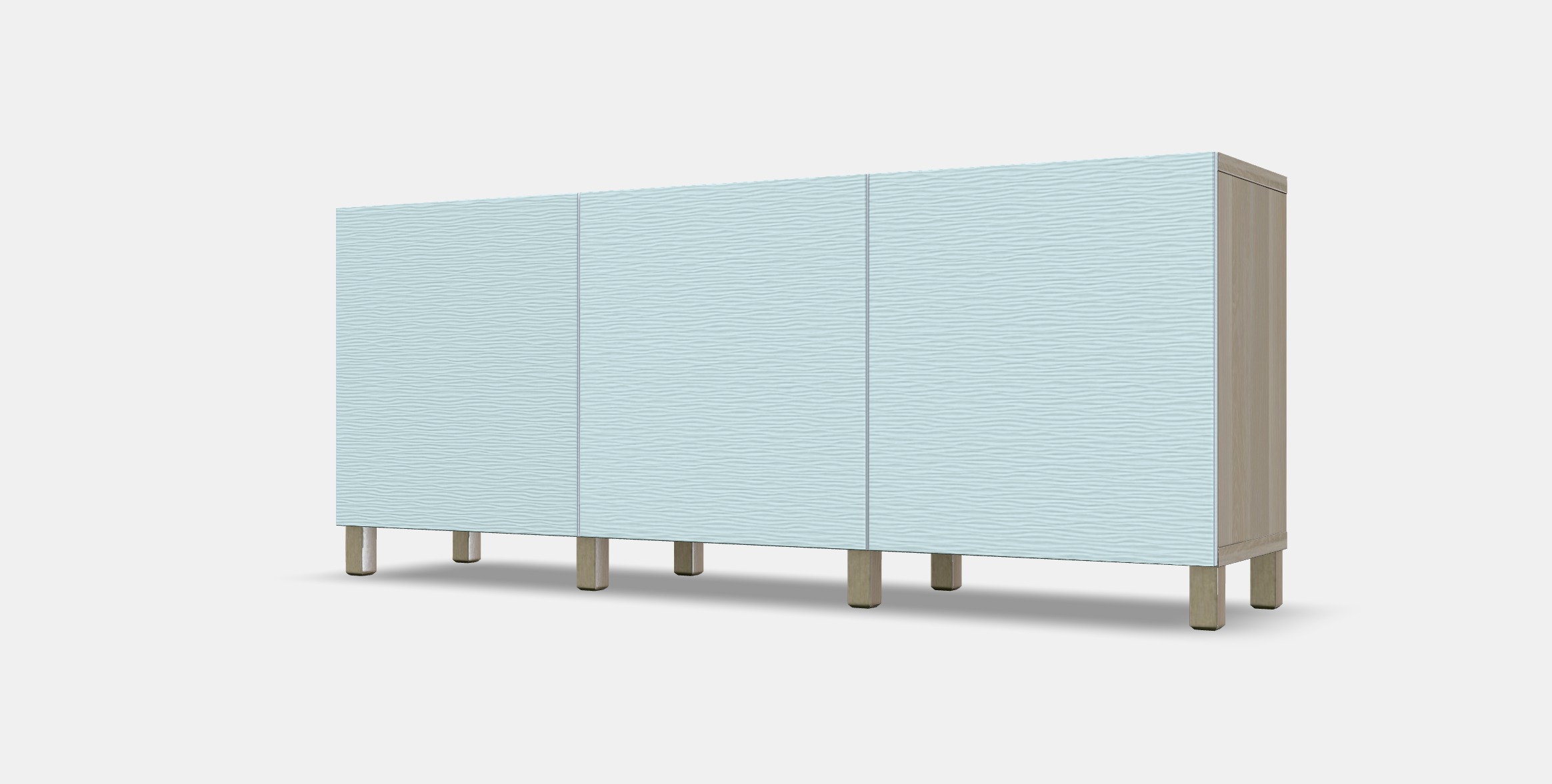 BESTA Storage combination with doors 38 Low-poly 3D model_13