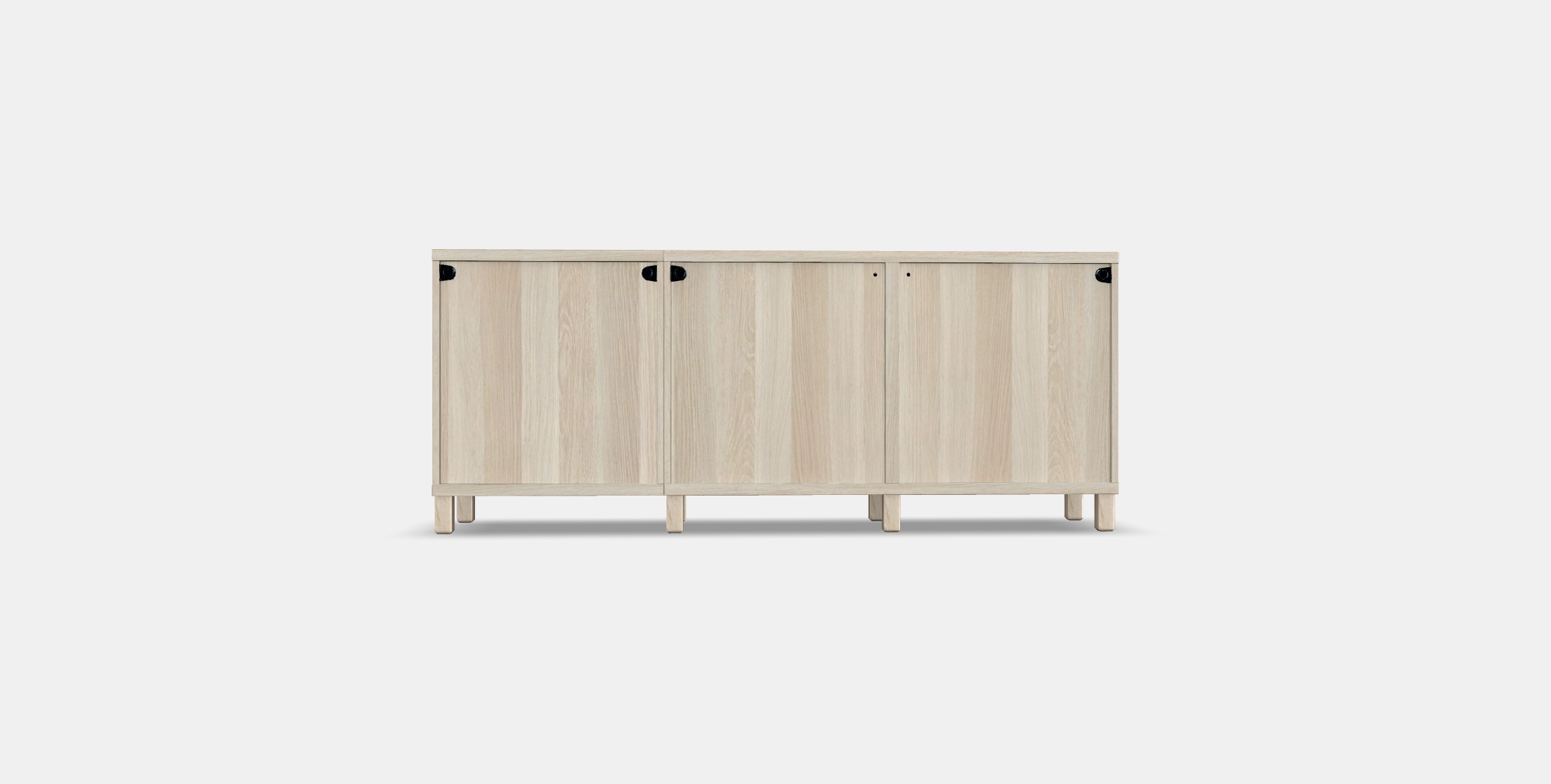 BESTA Storage combination with doors 38 Low-poly 3D model_14