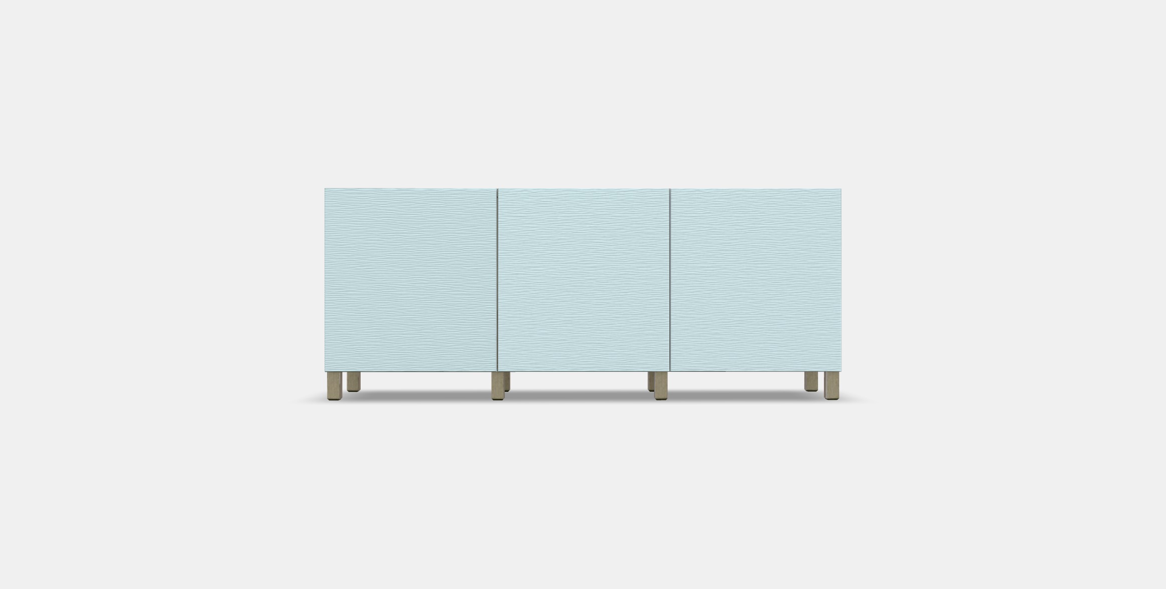 BESTA Storage combination with doors 38 Low-poly 3D model_9