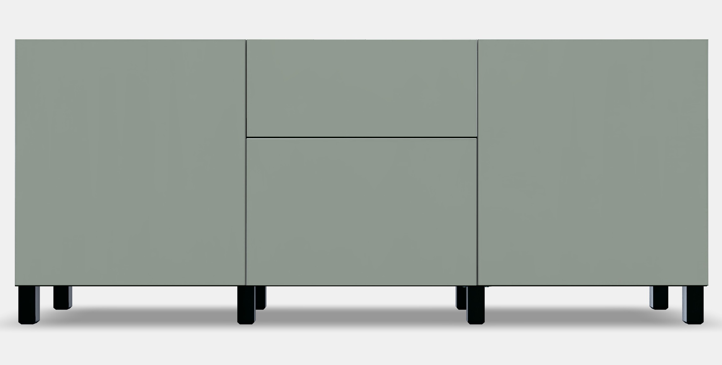 BESTA Storage combination with drawers 2 Low-poly 3D model_11