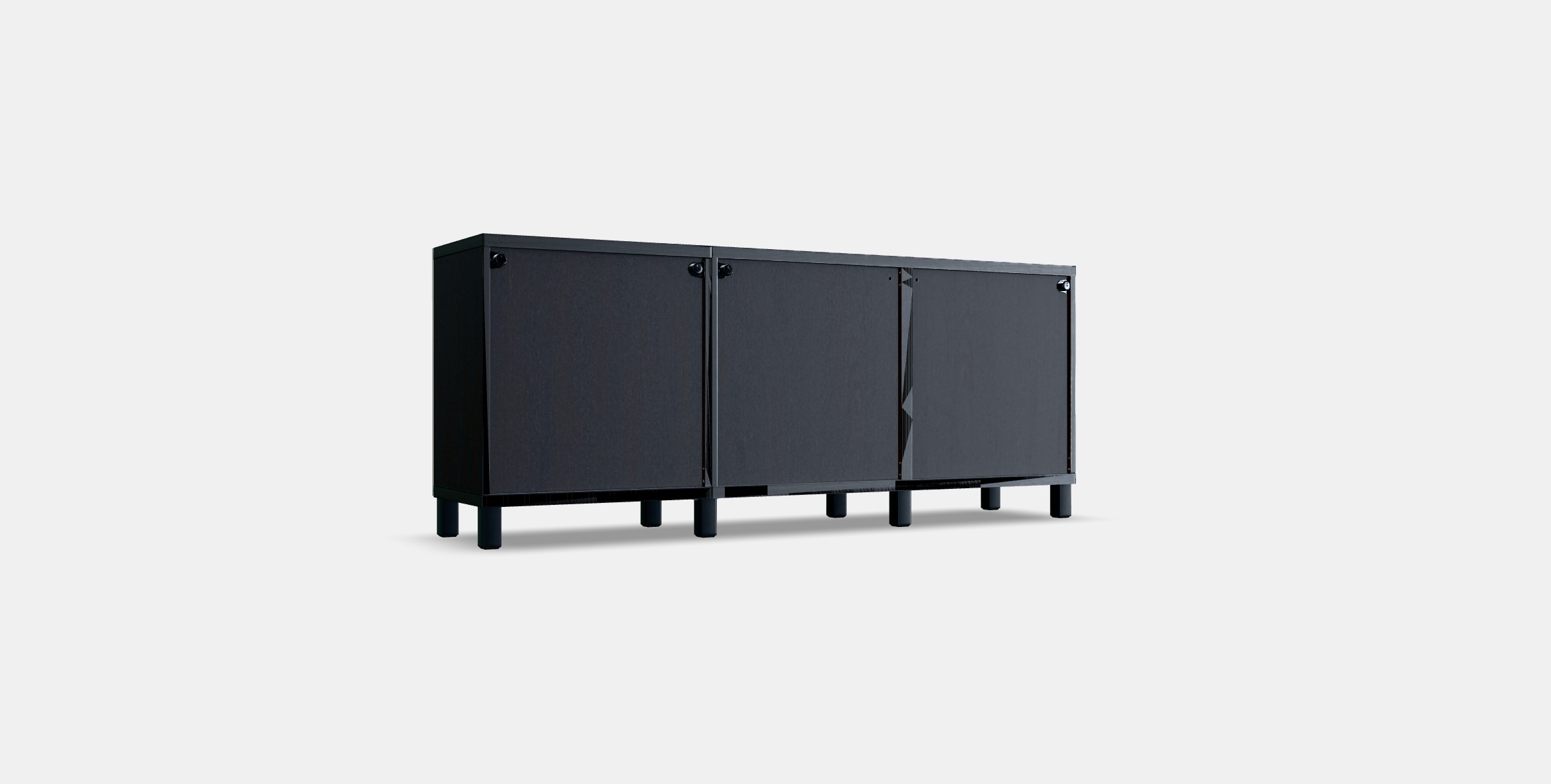 BESTA Storage combination with drawers 2 Low-poly 3D model_16