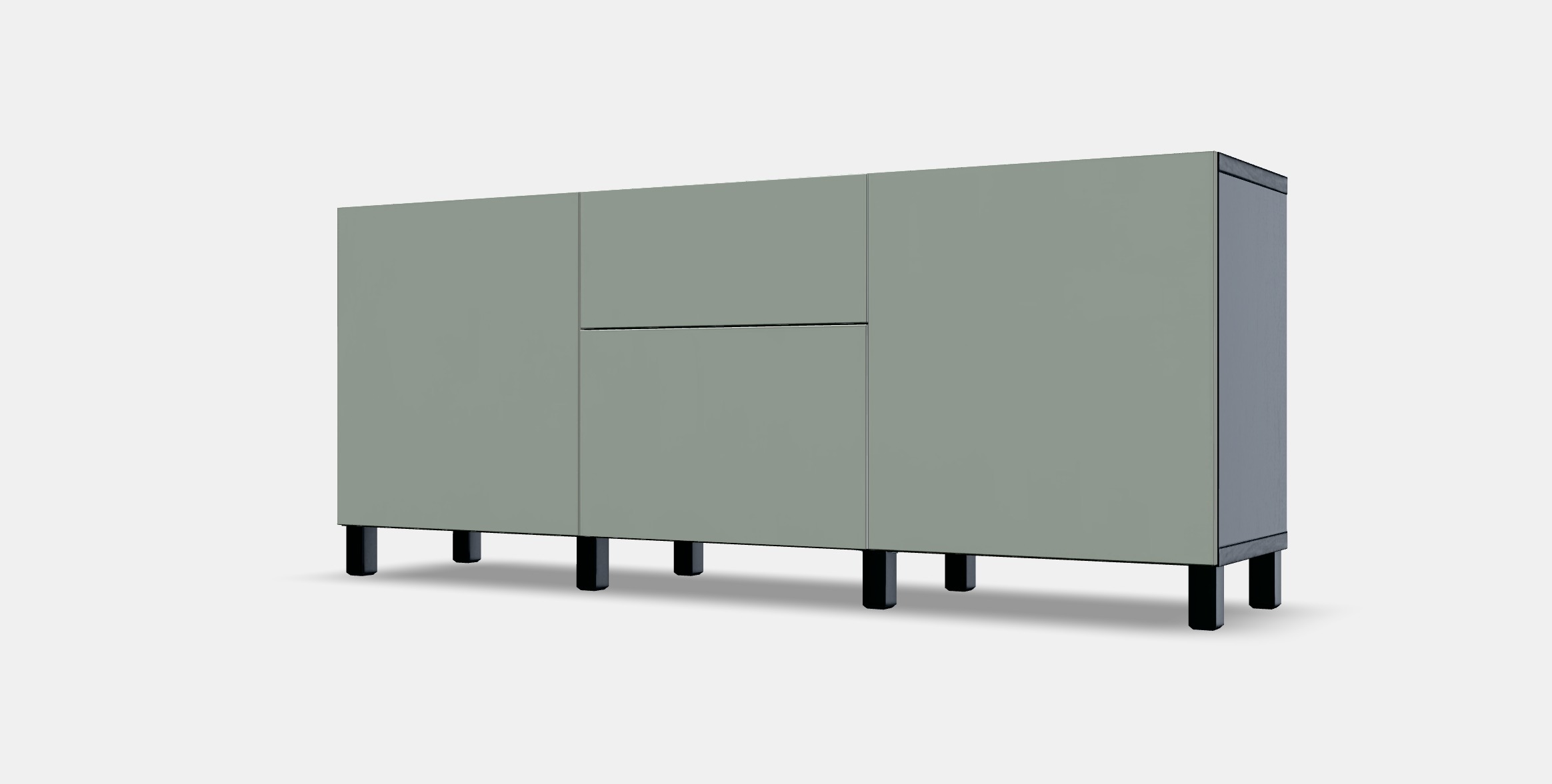 BESTA Storage combination with drawers 2 Low-poly 3D model_13