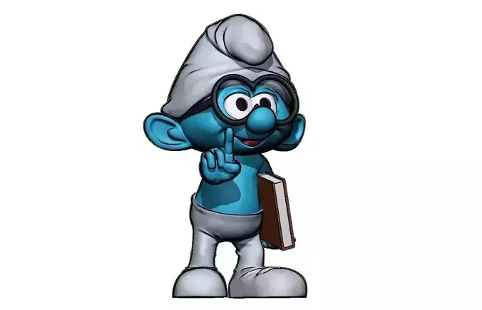 smart smurf 3D print model