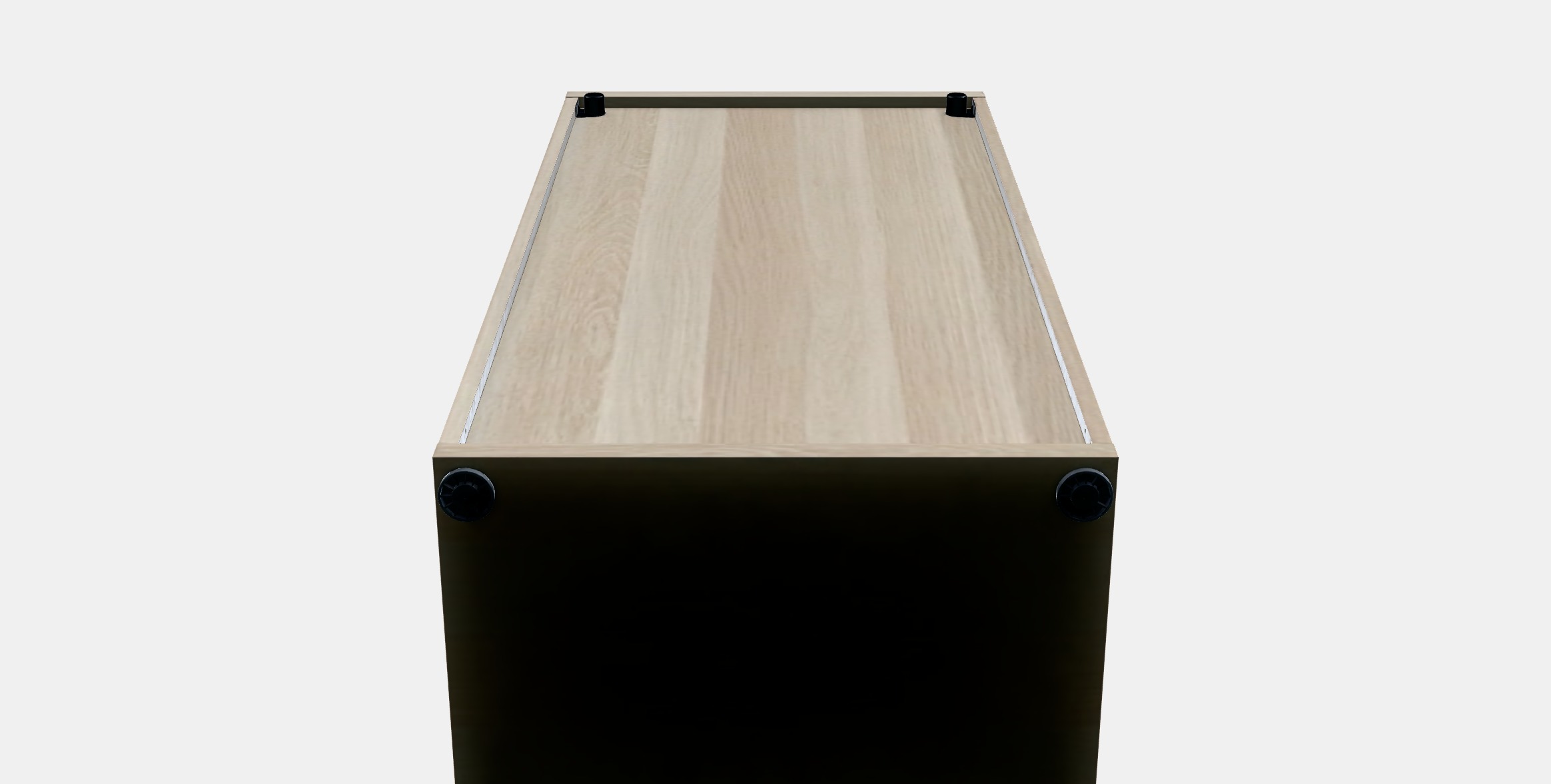 BESTA Shelf unit with doors 11 Low-poly 3D model_5