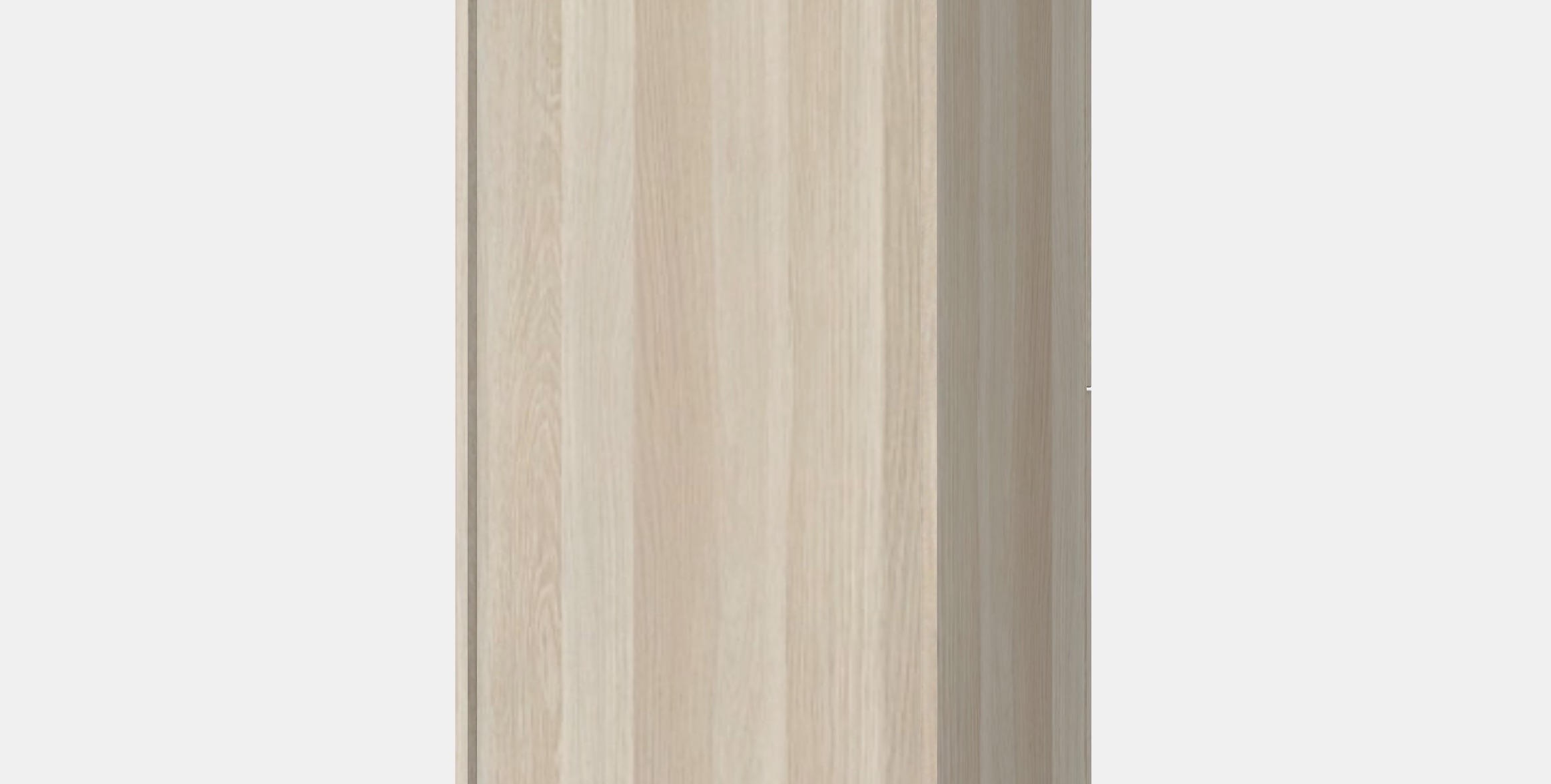 BESTA Shelf unit with doors 11 Low-poly 3D model_7