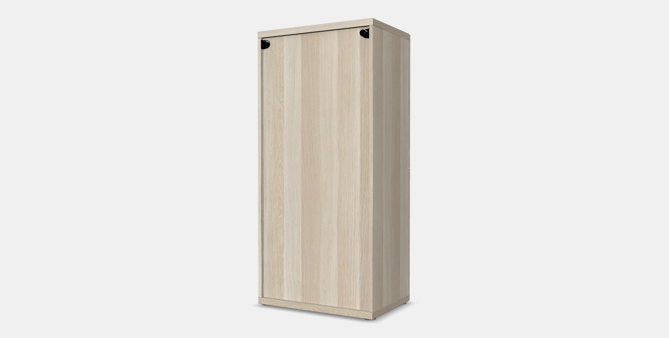 BESTA Shelf unit with doors 11 Low-poly 3D model_8