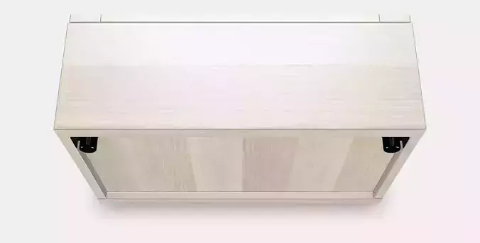 BESTA Shelf unit with glass door