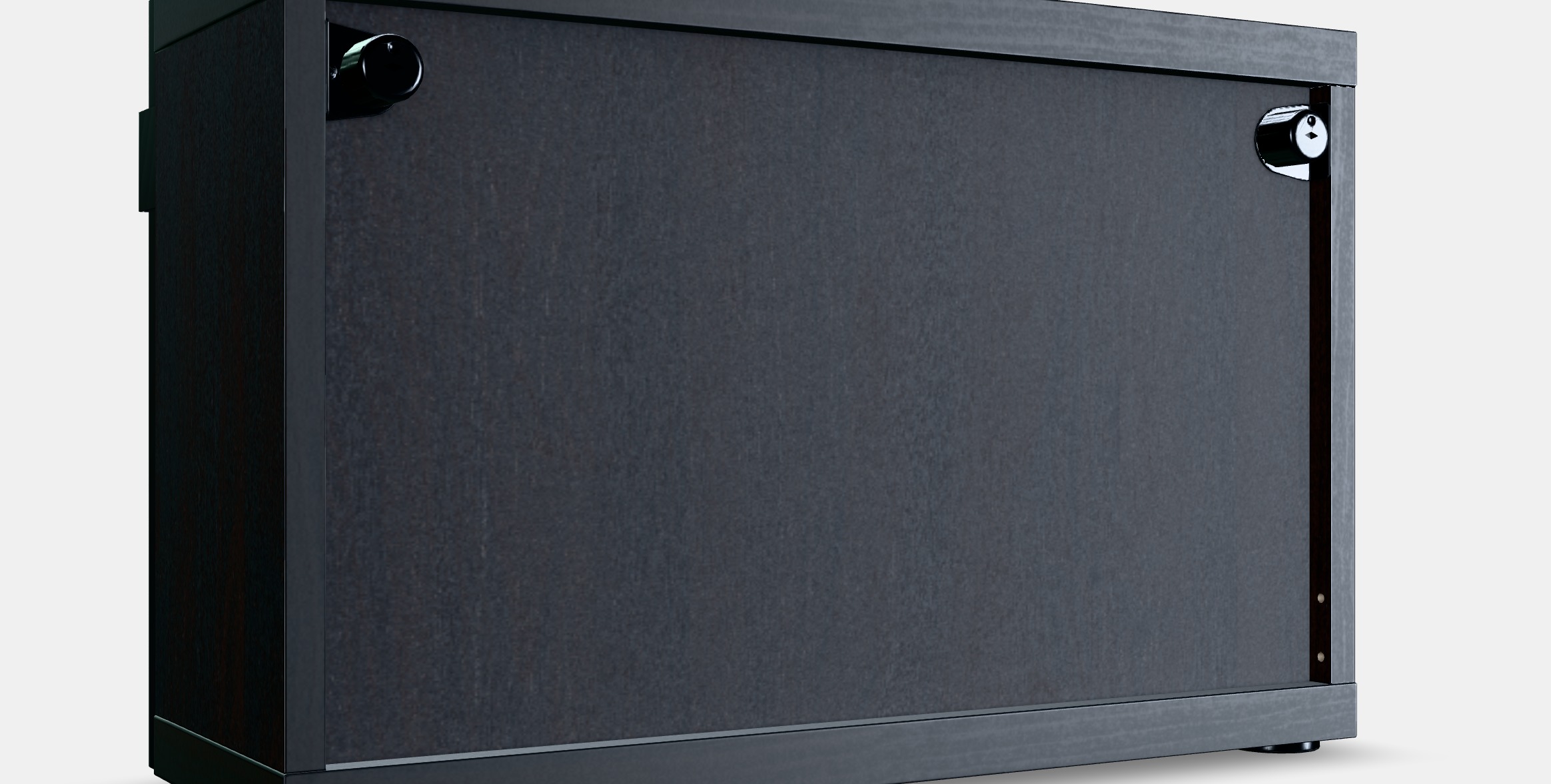 BESTA Shelf unit with glass door 1 Low-poly 3D model_9