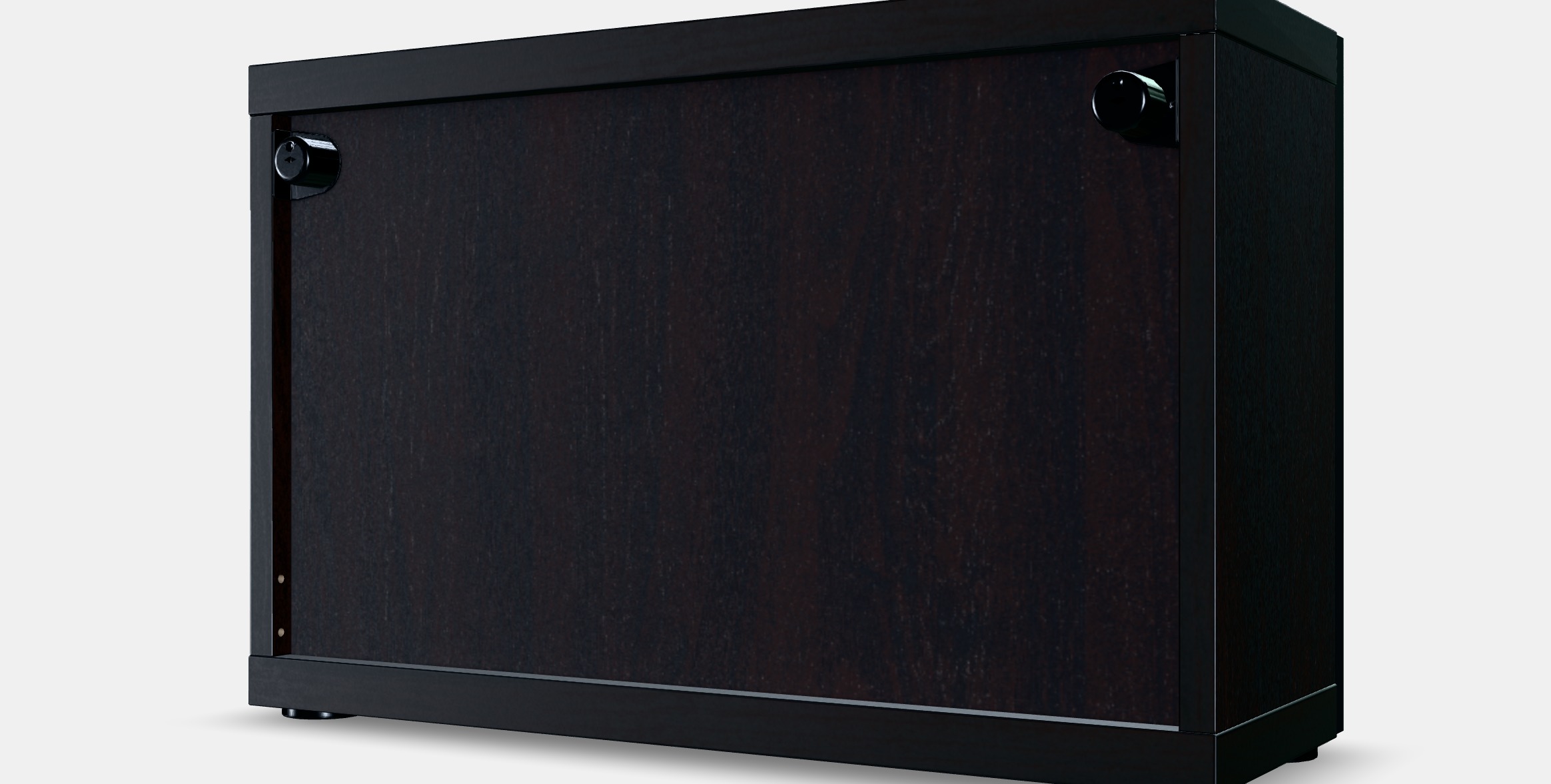 BESTA Shelf unit with glass door 1 Low-poly 3D model_13