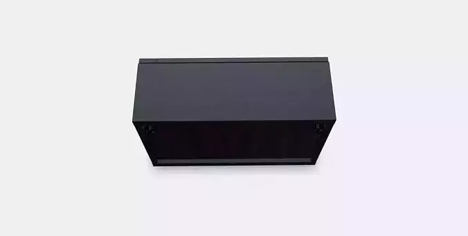 BESTA Shelf unit with glass door 2