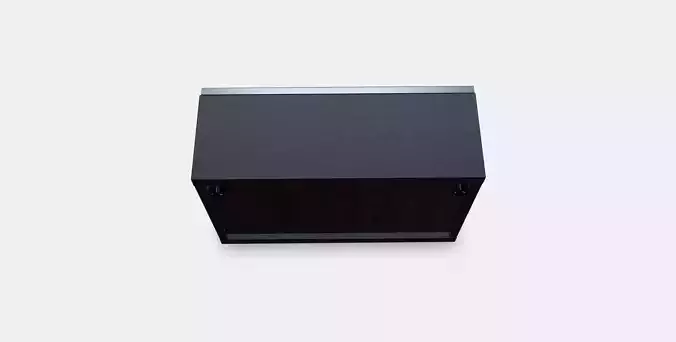 BESTA Shelf unit with glass door 3