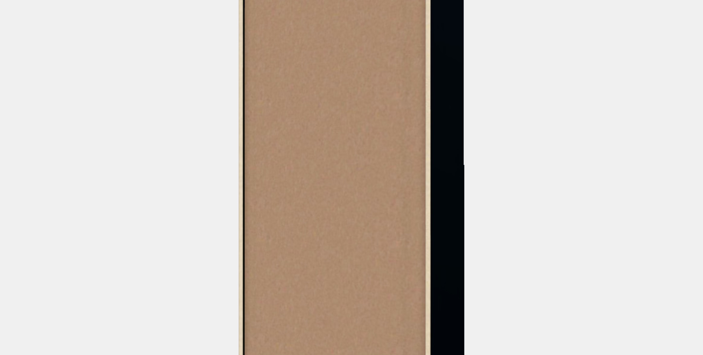 BILLY - OXBERG Bookcase with doors 1 Low-poly 3D model_5