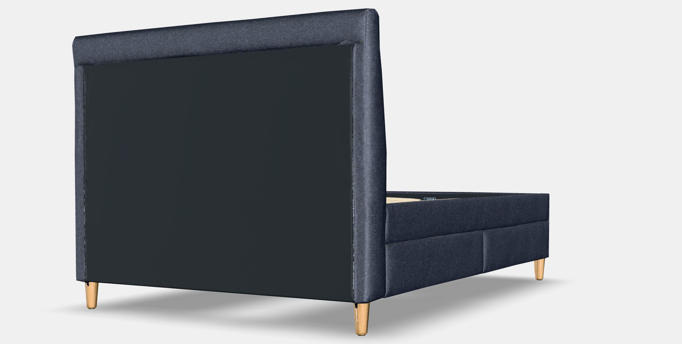 IDANAS Upholstered storage bed 2 Low-poly 3D model_6