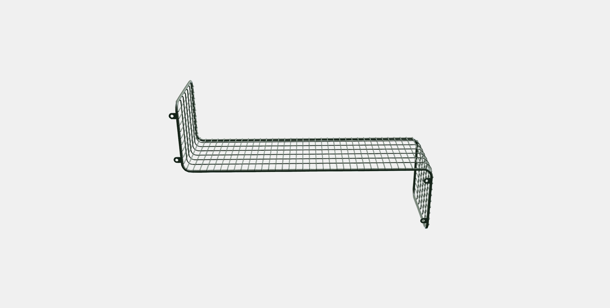 SVENSHULT Wall shelf 1 Low-poly 3D model_7