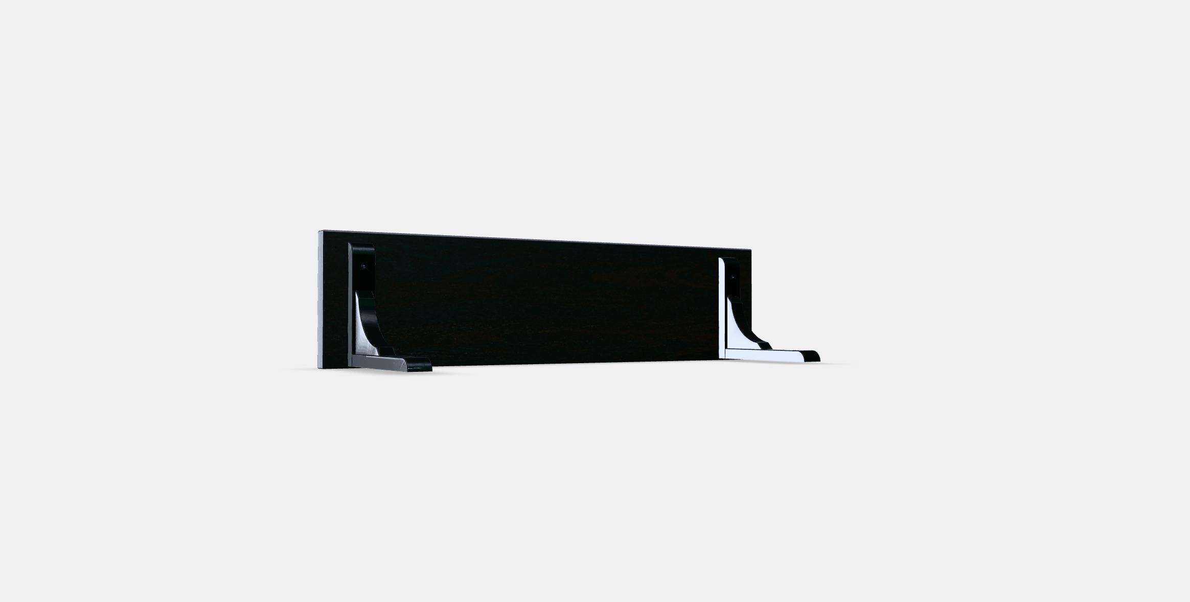BERGSHULT - RAMSHULT Wall shelf 7 Low-poly 3D model_2