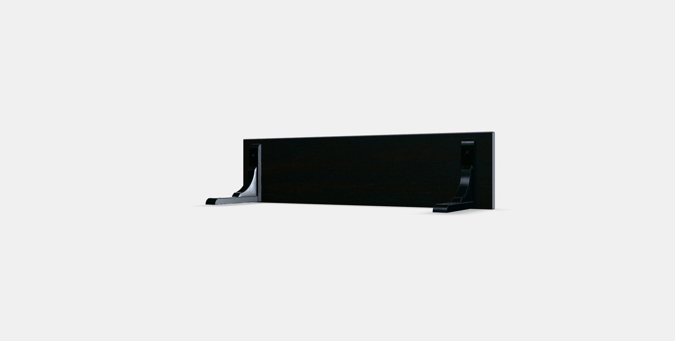 BERGSHULT - RAMSHULT Wall shelf 7 Low-poly 3D model_12