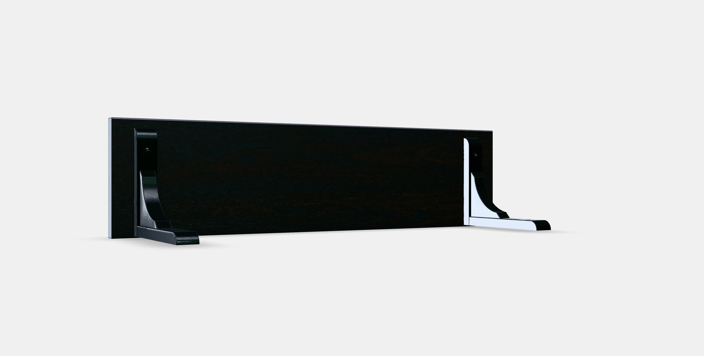 BERGSHULT - RAMSHULT Wall shelf 7 Low-poly 3D model_9