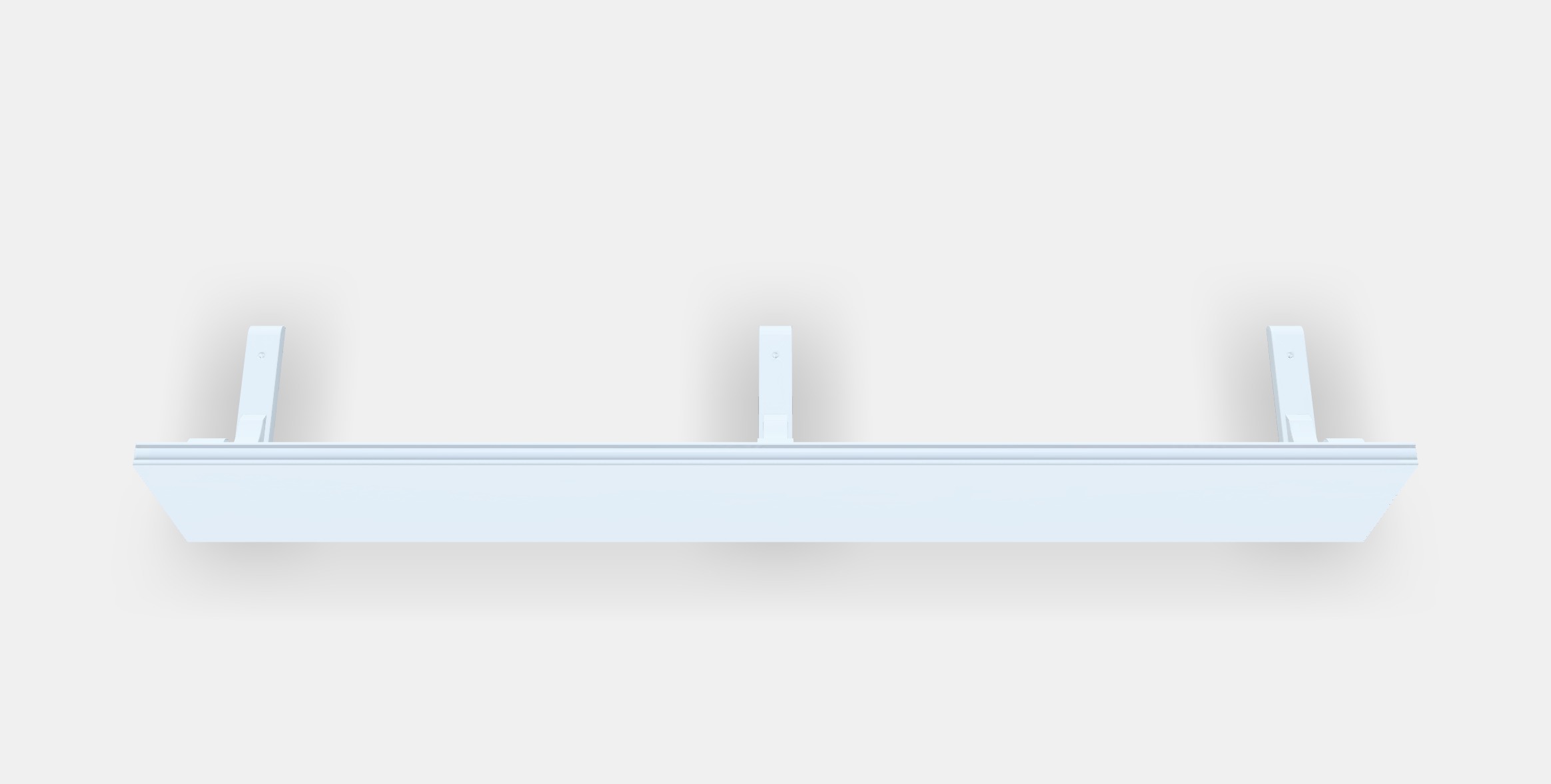 BERGSHULT - RAMSHULT Wall shelf 9 Low-poly 3D model_4