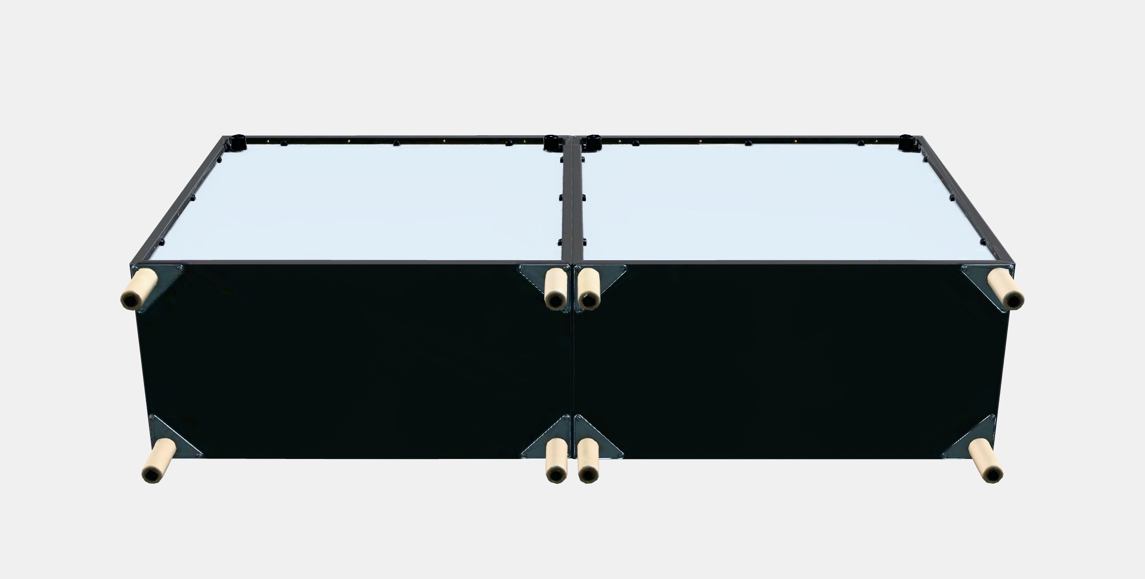 EKET Cabinet combination with legs 4 Low-poly 3D model_8