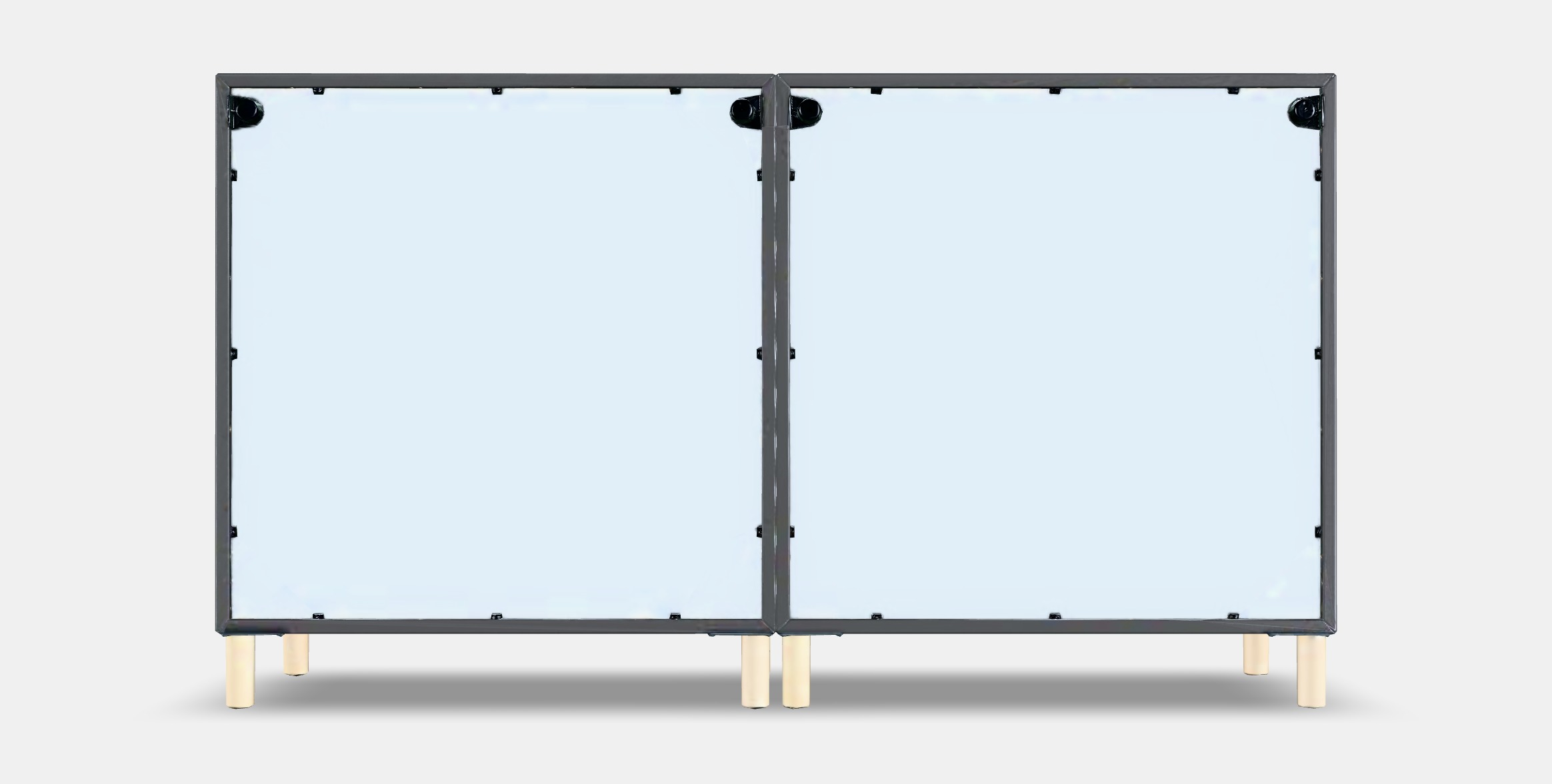 EKET Cabinet combination with legs 4 Low-poly 3D model_15