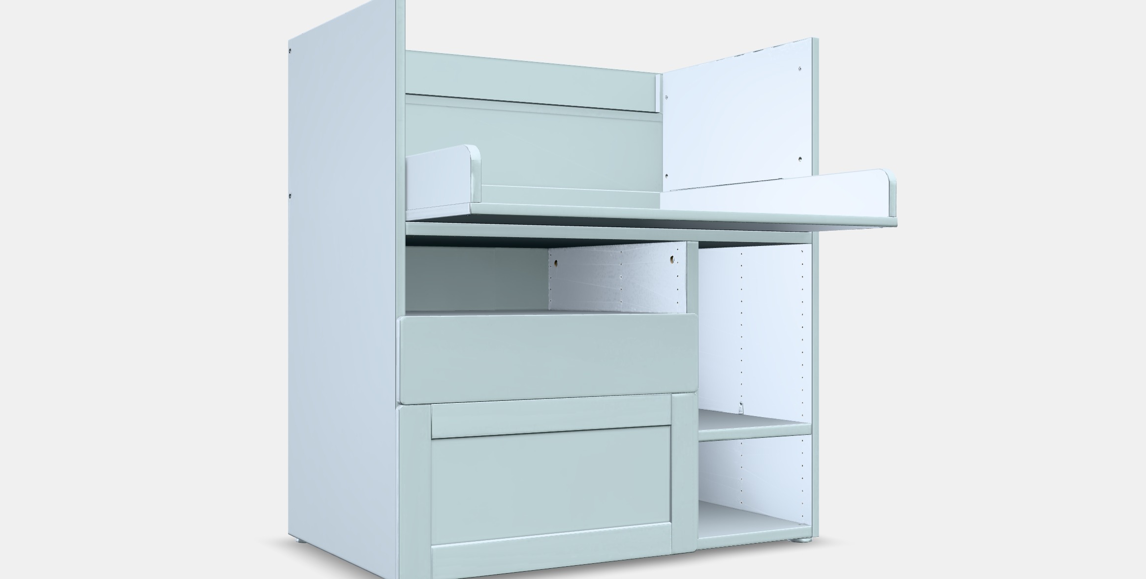 SMASTAD Desk 4 Low-poly 3D model_9