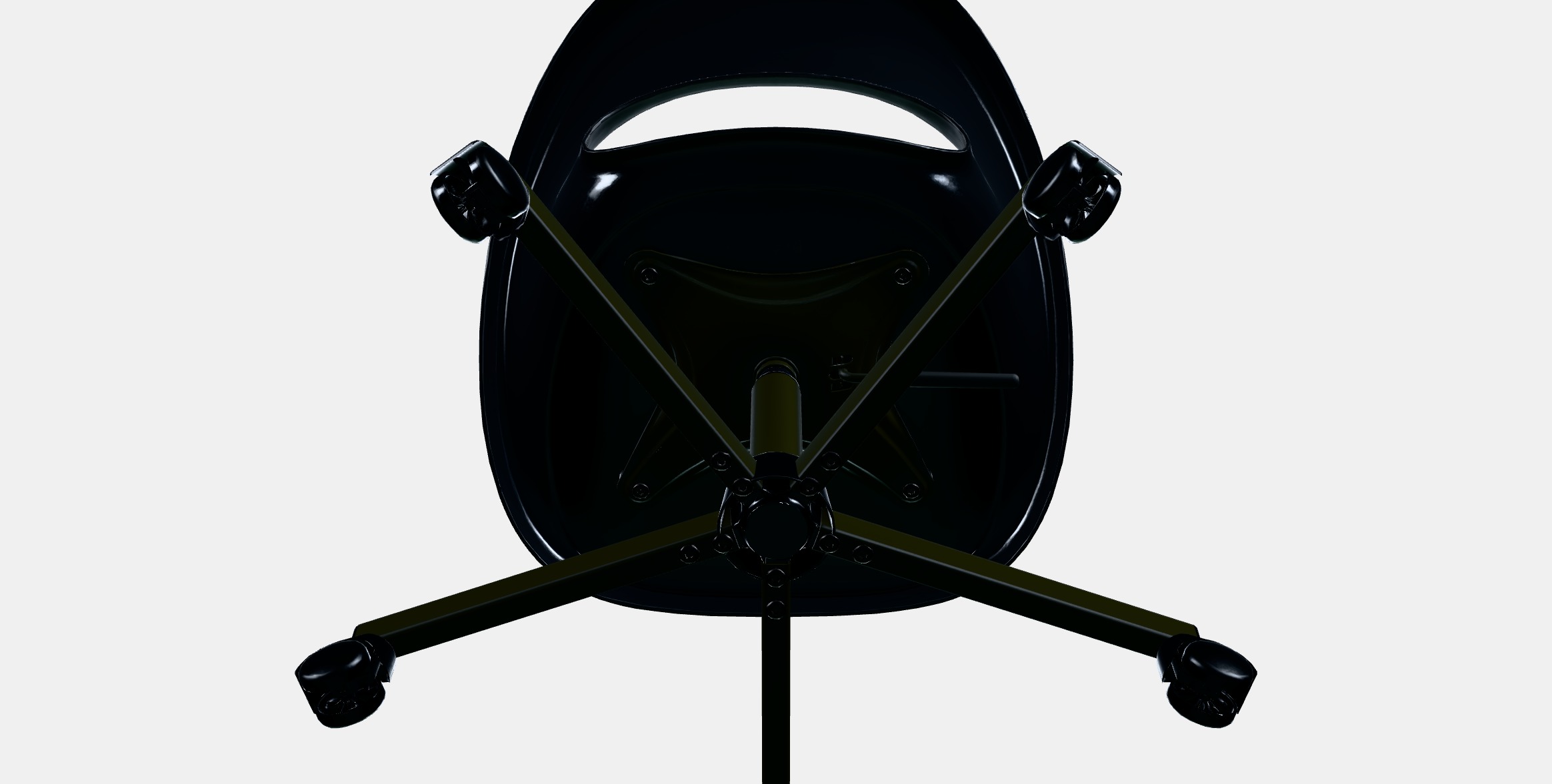 ELDBERGET - MALSKAR Swivel chair 4 Low-poly 3D model_7