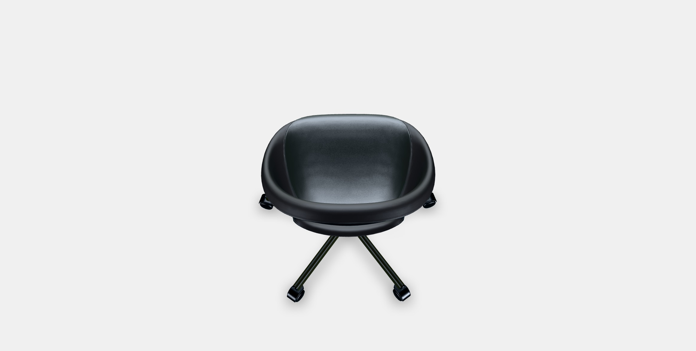 ELDBERGET - MALSKAR Swivel chair 4 Low-poly 3D model_2