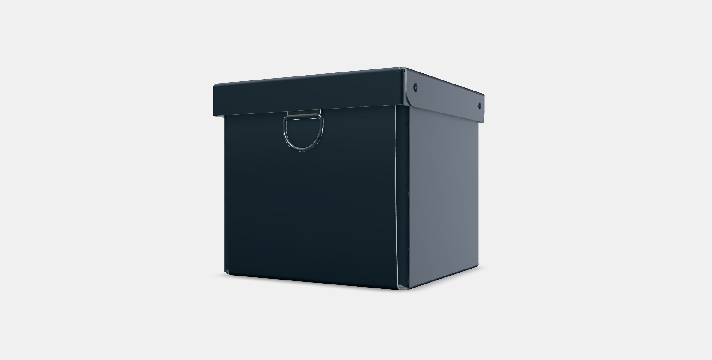 NIMM Storage box with lid 3 Low-poly 3D model_12