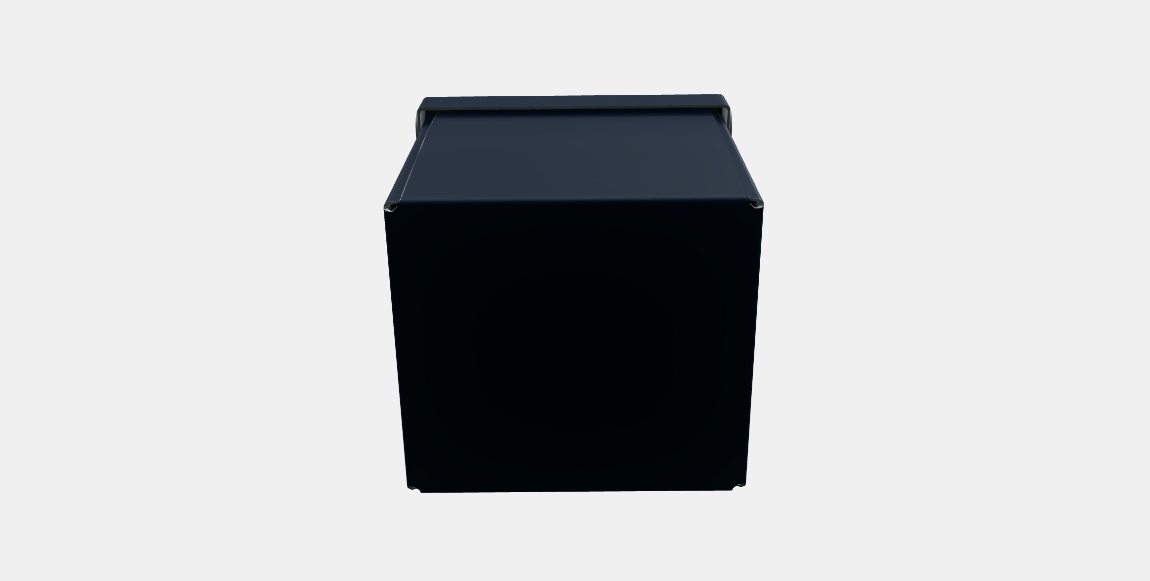 NIMM Storage box with lid 3 Low-poly 3D model_6