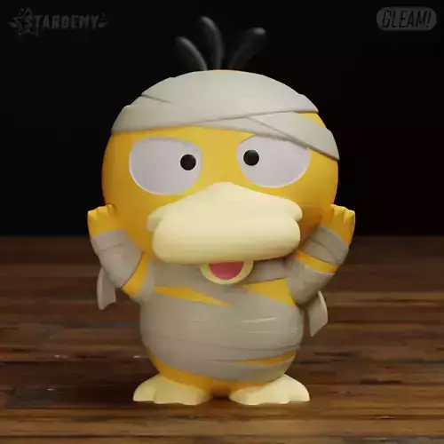 Psyduck Chibi Halloween Cute Pokemon Mummy