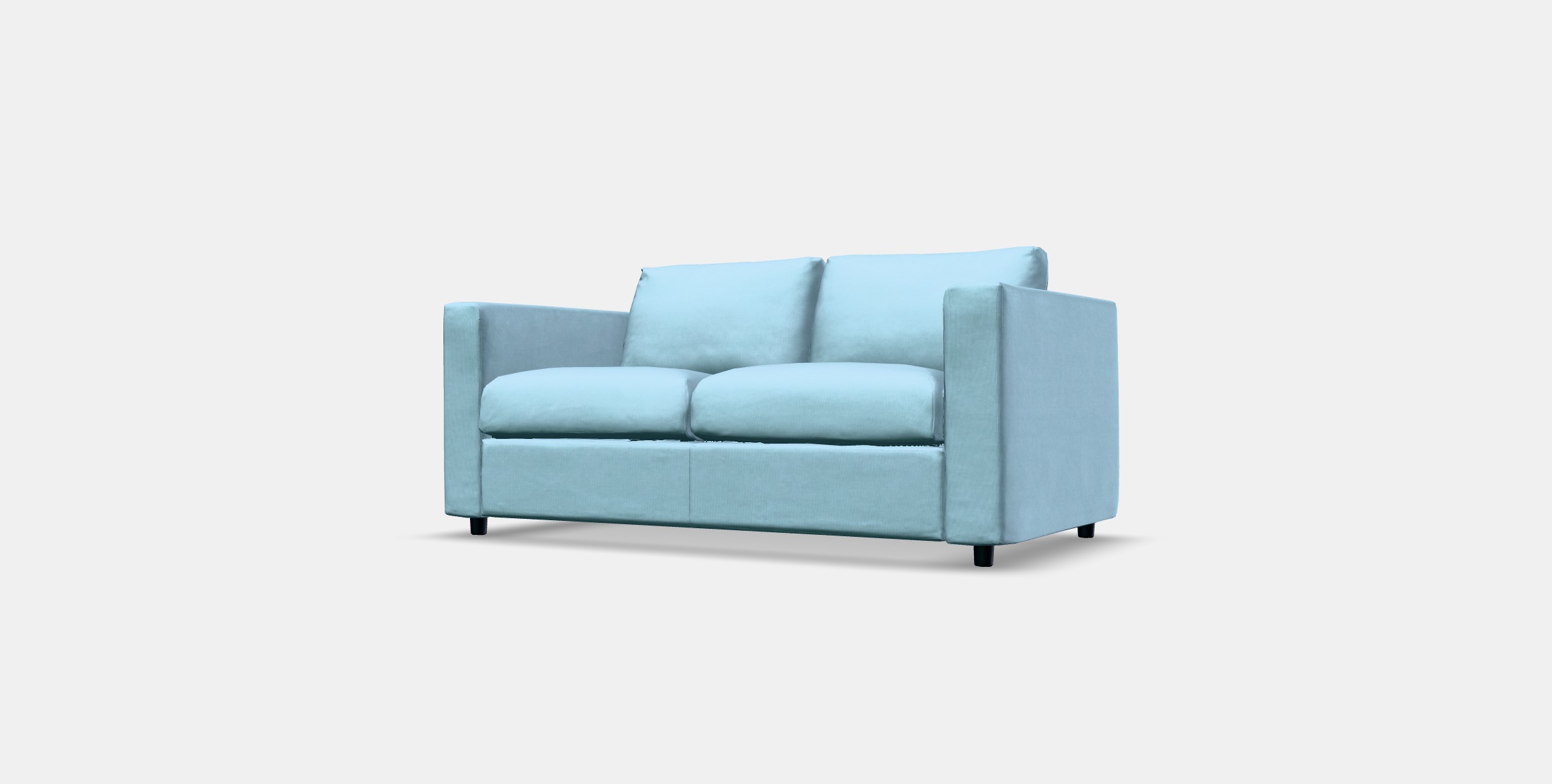 VIMLE 2-seat sofa 4 Low-poly 3D model_10