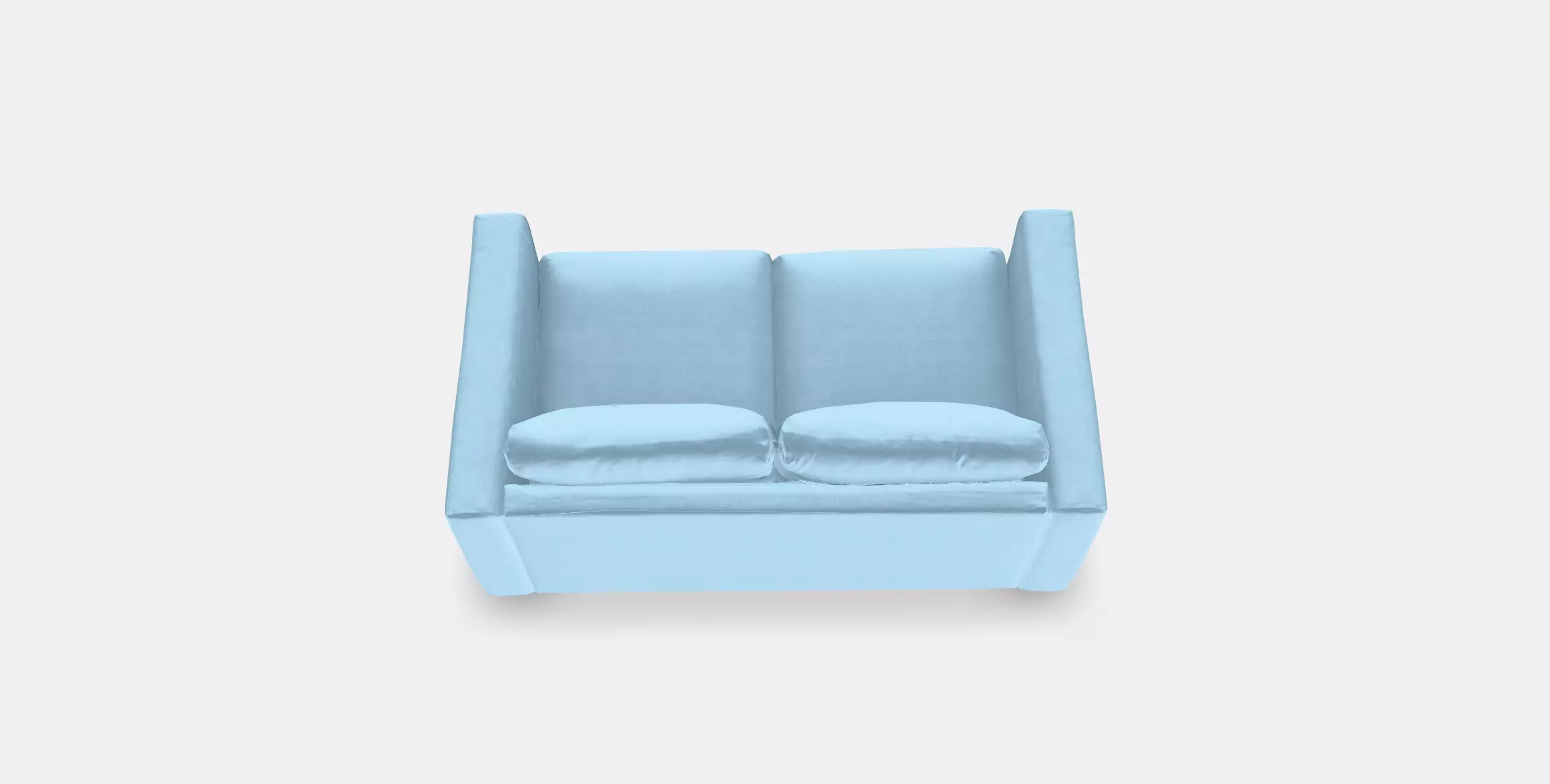 VIMLE 2-seat sofa 4 Low-poly 3D model_0