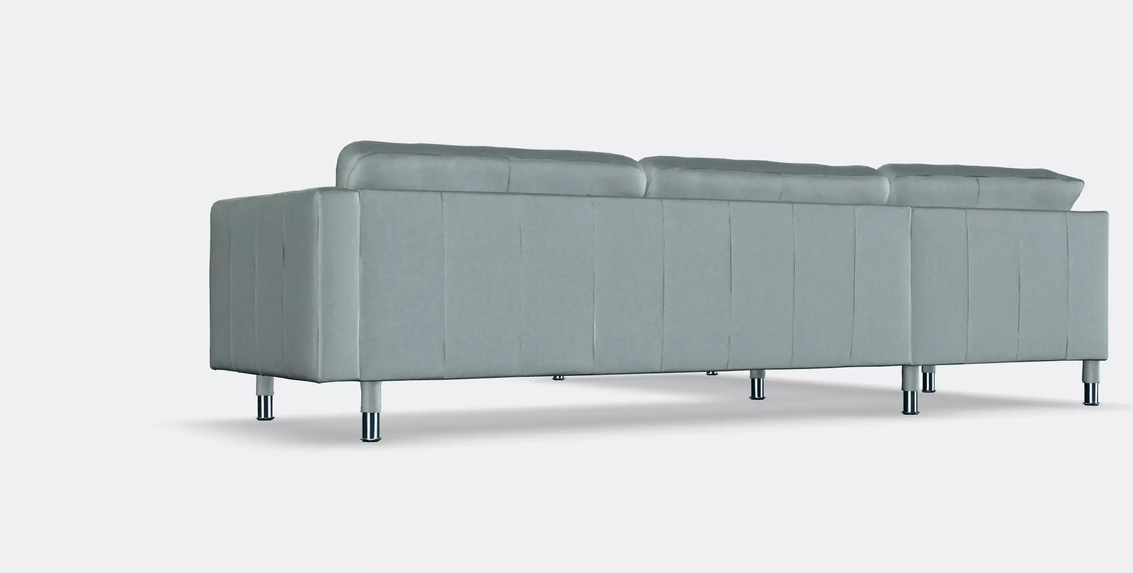 LANDSKRONA Corner sofa 5-seat 2 Low-poly 3D model_0