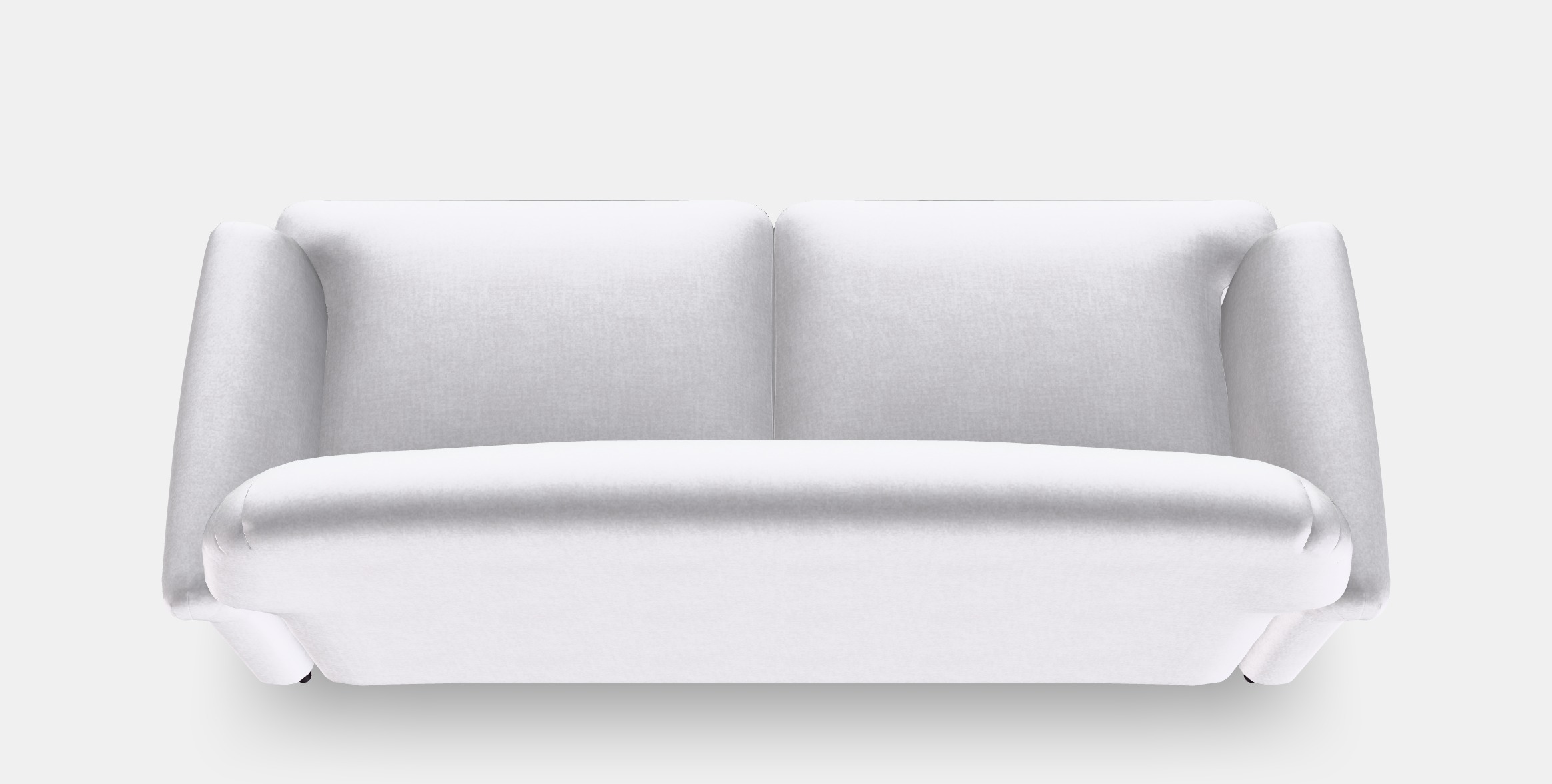 ESSEBODA 3-seat sofa 3 Low-poly 3D model_3