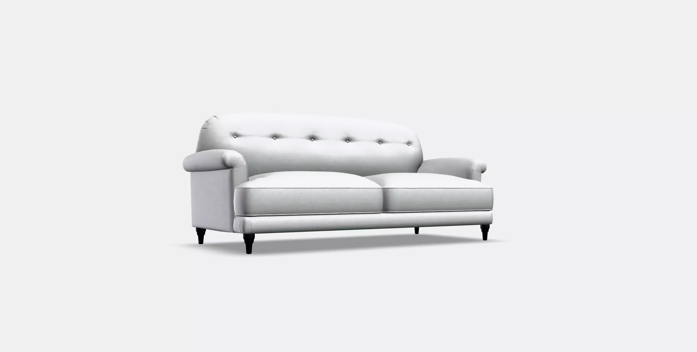 ESSEBODA 3-seat sofa 3 Low-poly 3D model_0