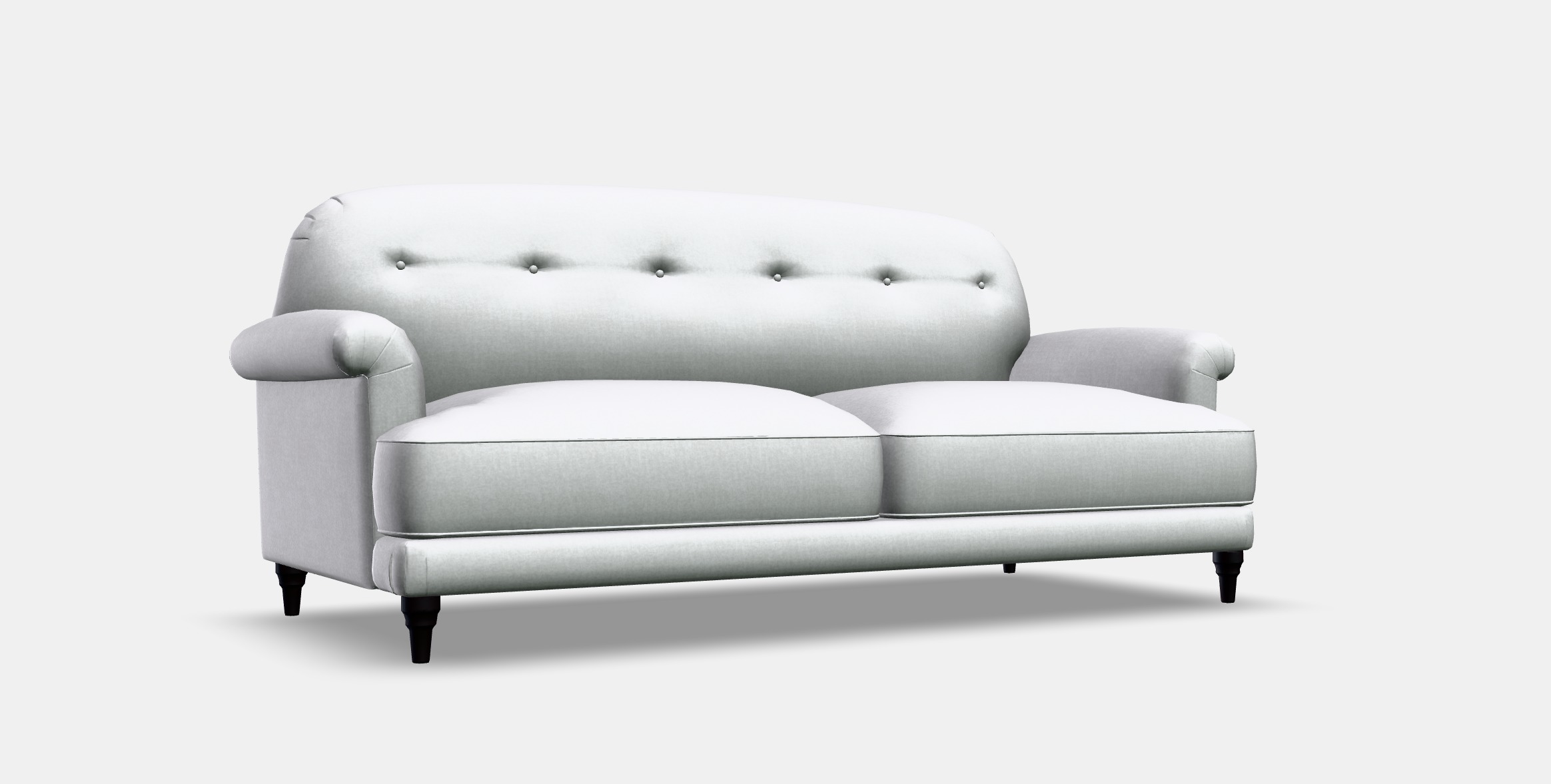 ESSEBODA 3-seat sofa 3 Low-poly 3D model_10