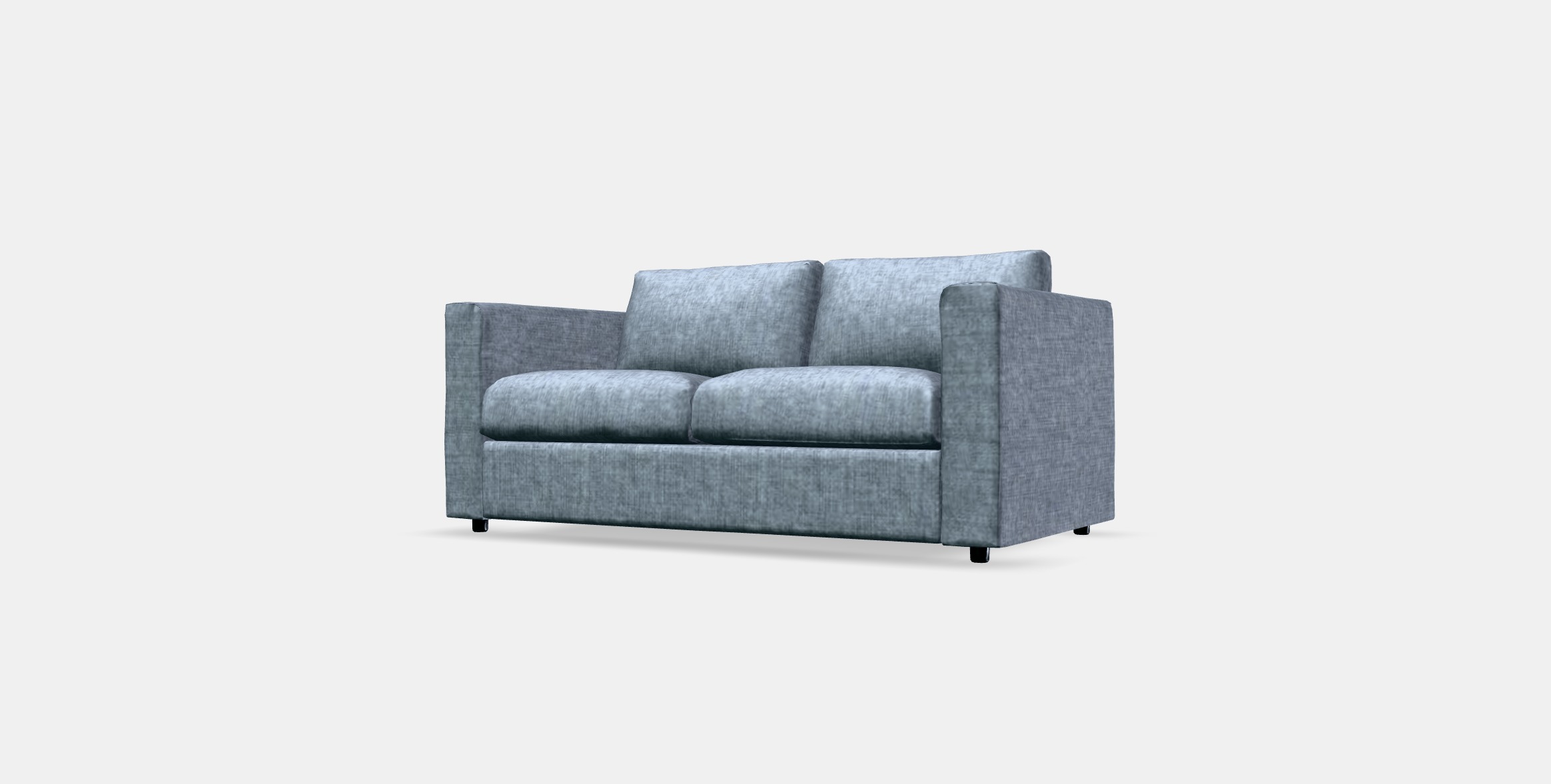 VIMLE 2-seat sofa 5 Low-poly 3D model_10