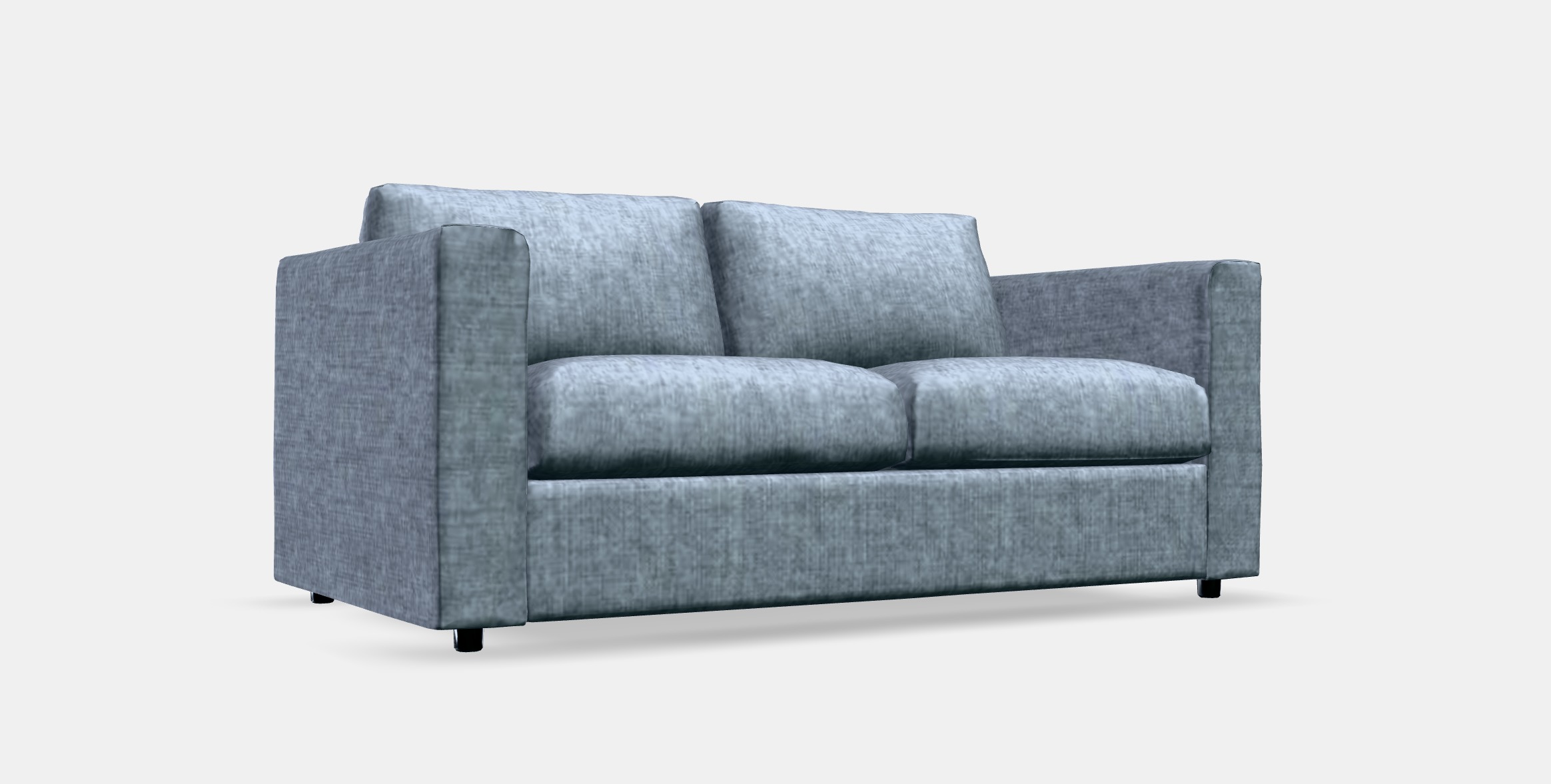 VIMLE 2-seat sofa 5 Low-poly 3D model_7