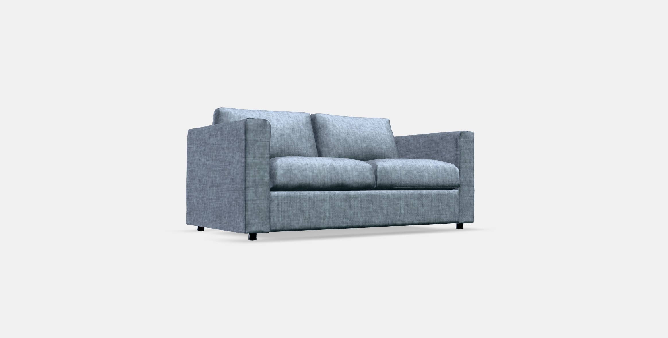 VIMLE 2-seat sofa 5 Low-poly 3D model_3
